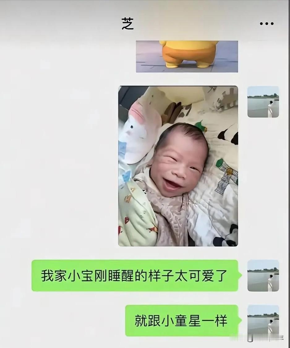 不久前才认识一位叫“芝”的网友，最近天天晒她的北鼻，意思是让我多夸夸，我看着孩子