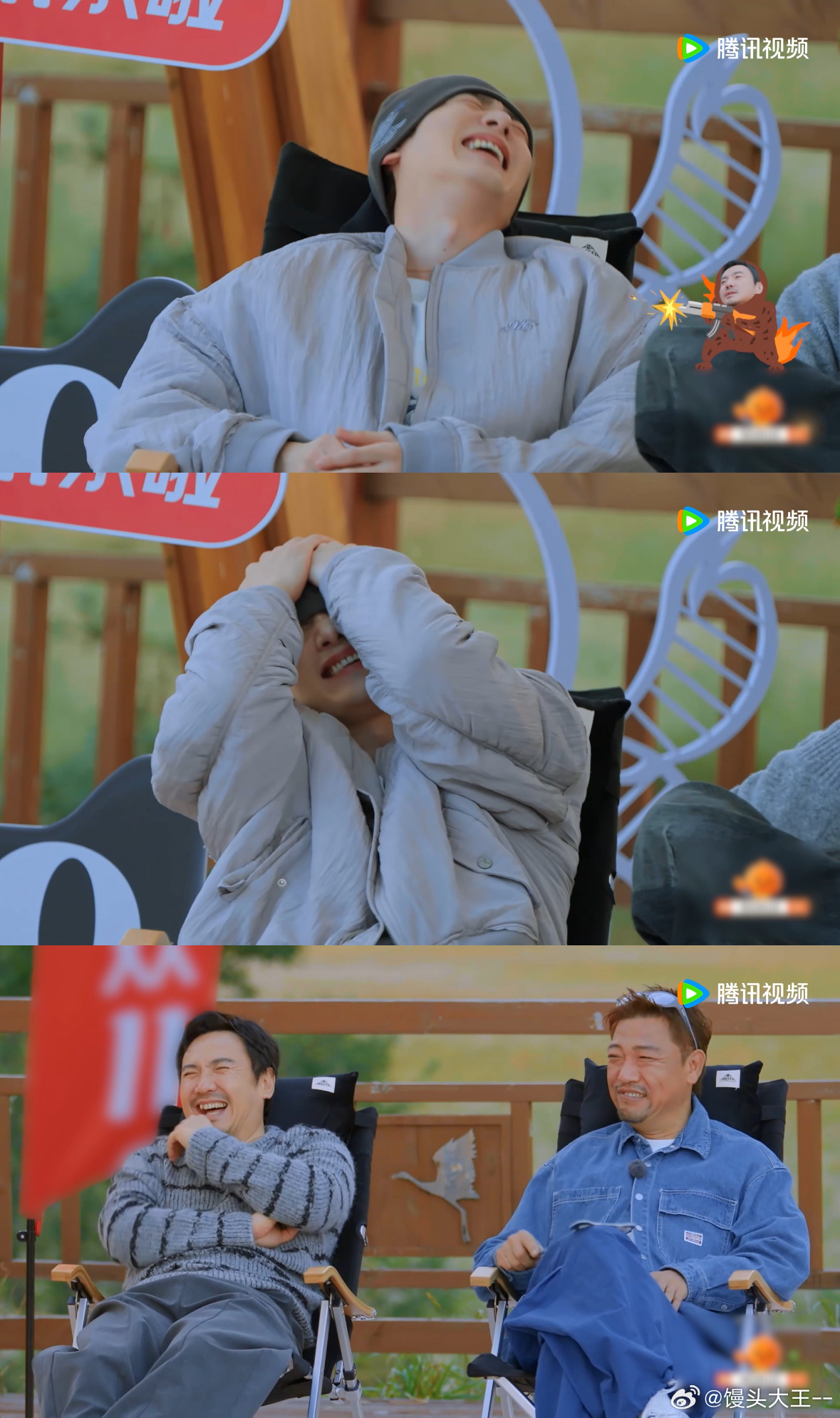 白敬亭吃了没做发型的亏现在就出发 小白真的是这次“吃了没做发型的亏”！戴着帽子跑