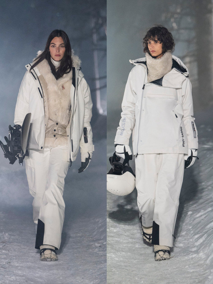 Moncler Grenoble 2024秋冬系列发布秀———大秀在瑞士🇨🇭
