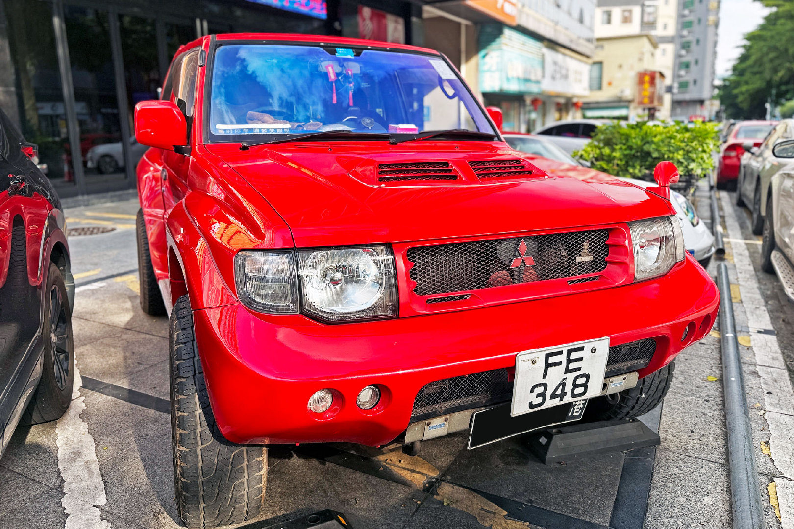 三菱帕杰罗EVO V55 三菱帕杰罗EVO 帕杰罗V55 深圳街拍 ​​​