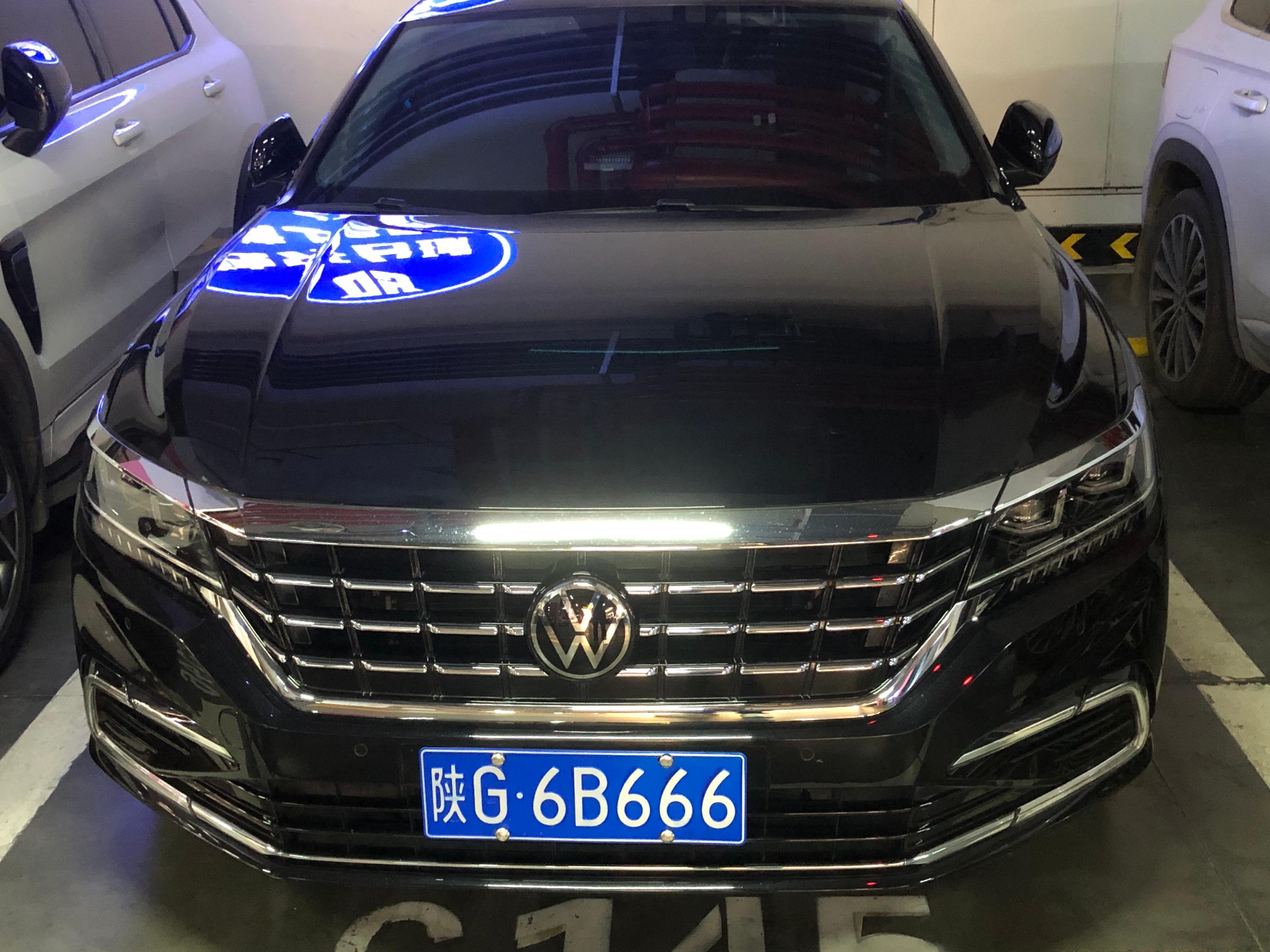 全球车牌 陕G6B666大众迈腾 安康·安康吾悦广场