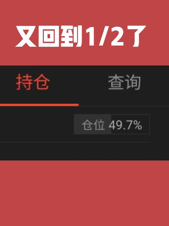 这个仓位，你们都多少←自动生成的标题