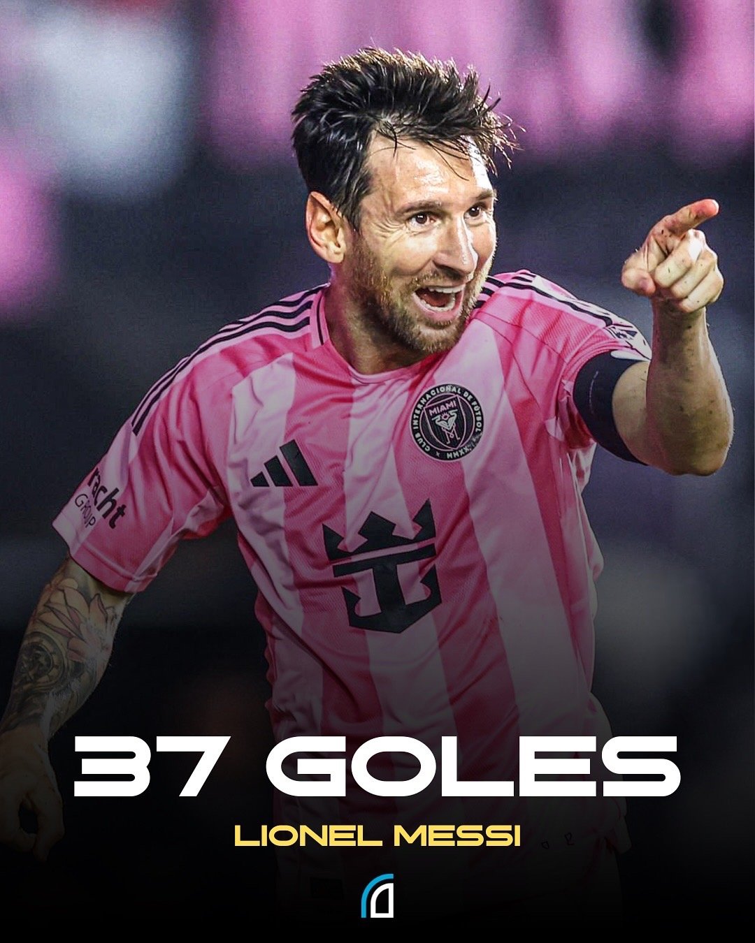 🇦🇷⚽️ 以下是2025年至今阿根廷球员进球榜TOP 10：1️⃣ 梅西（迈