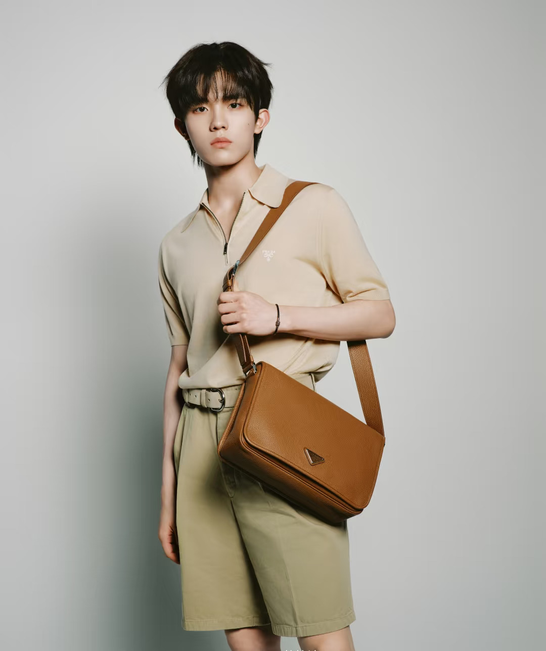 苏新皓 赴约Prada米兰时装周男装秀