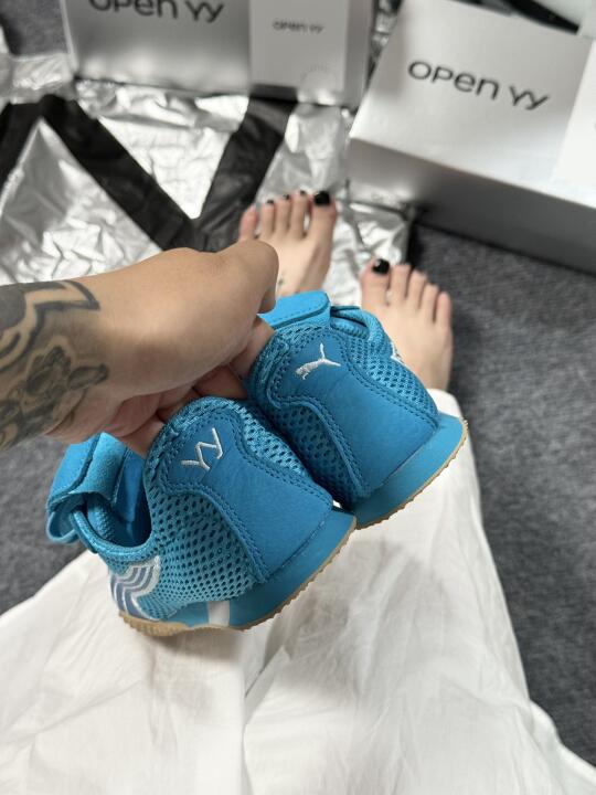 蓝调时刻 puma薄底鞋