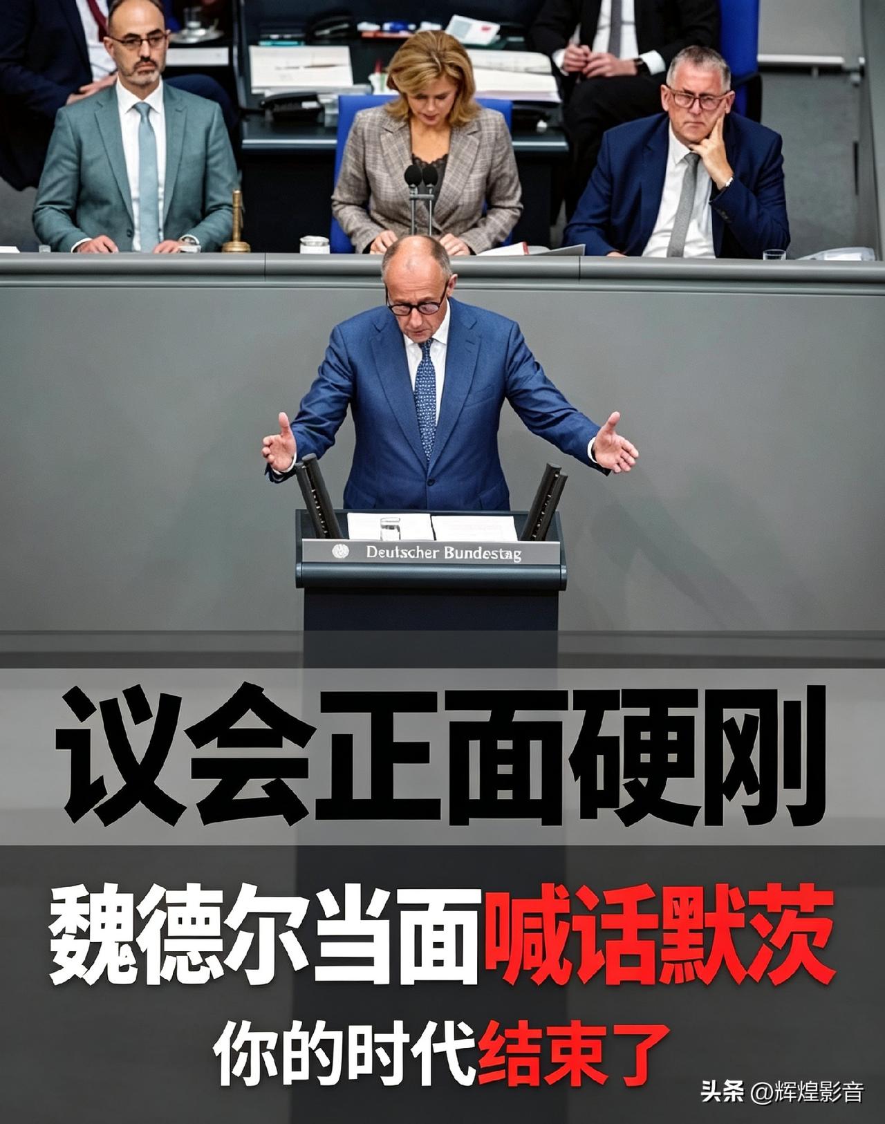 ⚖️🇩🇪议会交锋！魏德尔当面喊话默茨：你的时代结束了
 
当地时间9月9日，