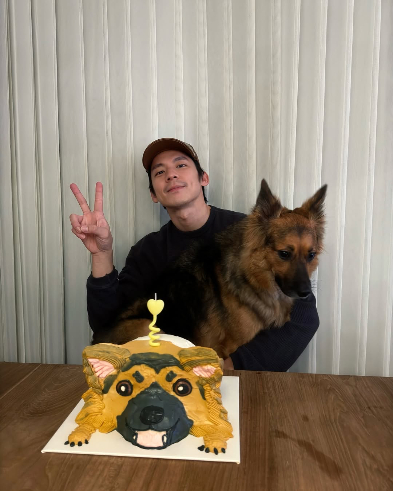 林柏宏和水哥一起过生日🎂 