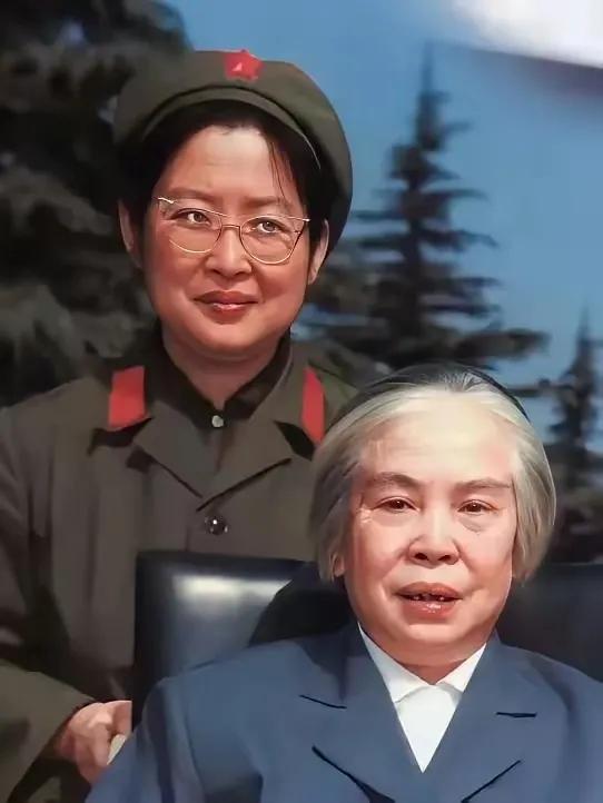 贺子珍是毛主席当年在井冈山的红色恋人，在烽火岁月，为毛主席生育了6个儿女，李敏是
