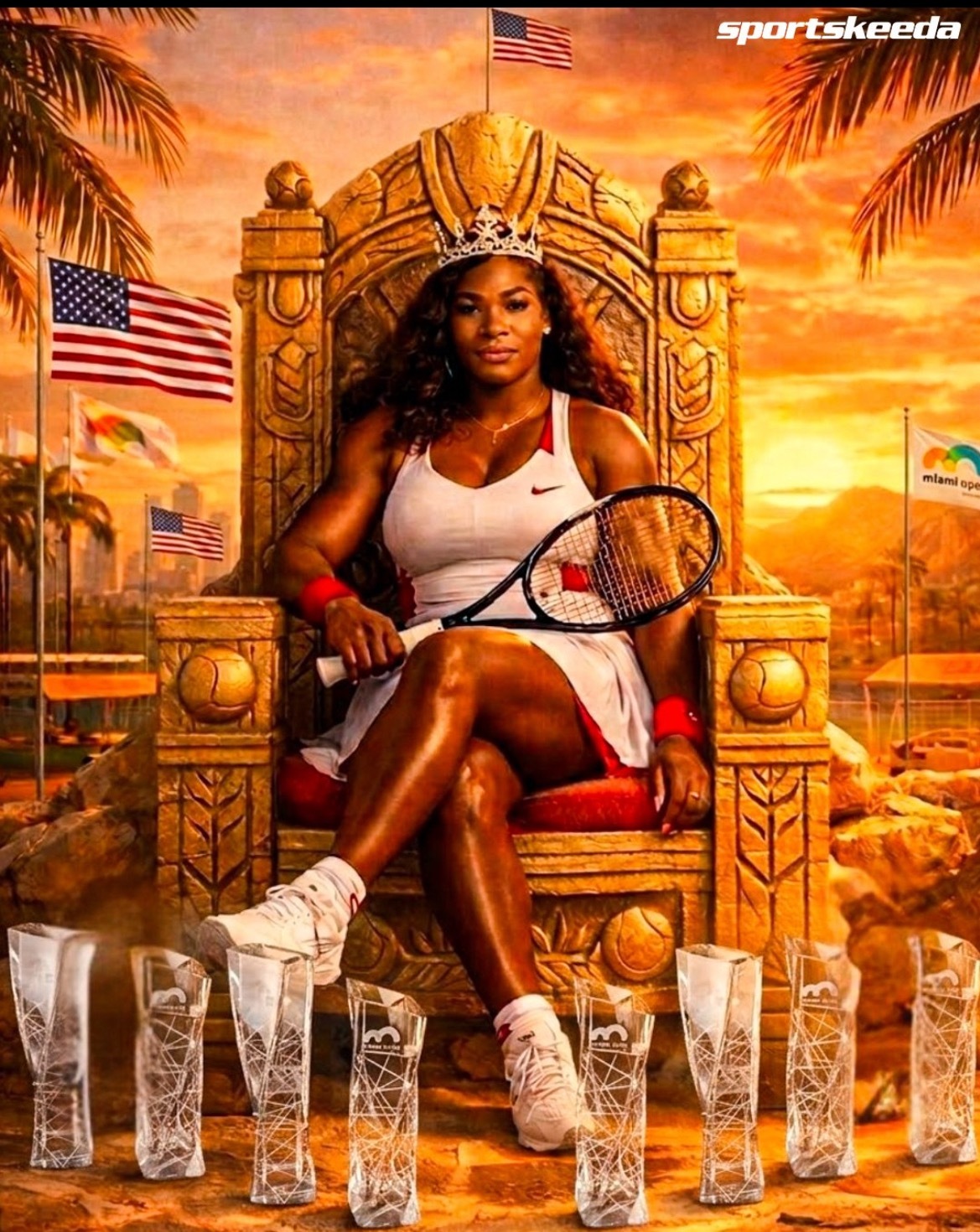 网球talking大会 谁是迈阿密之后，她！ 