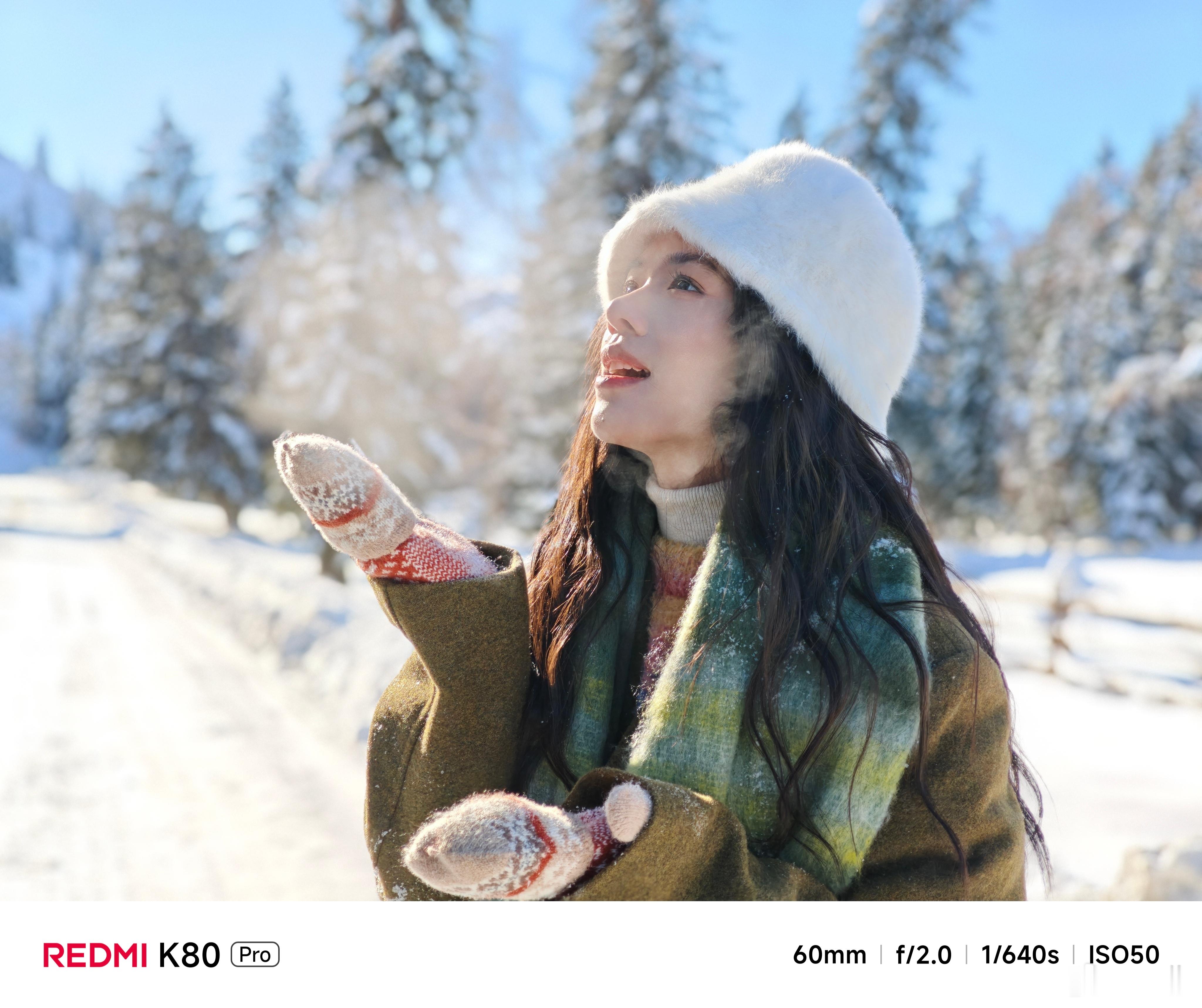 K80 Pro 镜头下60mm 长焦人像这只猫居然这么温顺不怕冷，我家串串已经窝