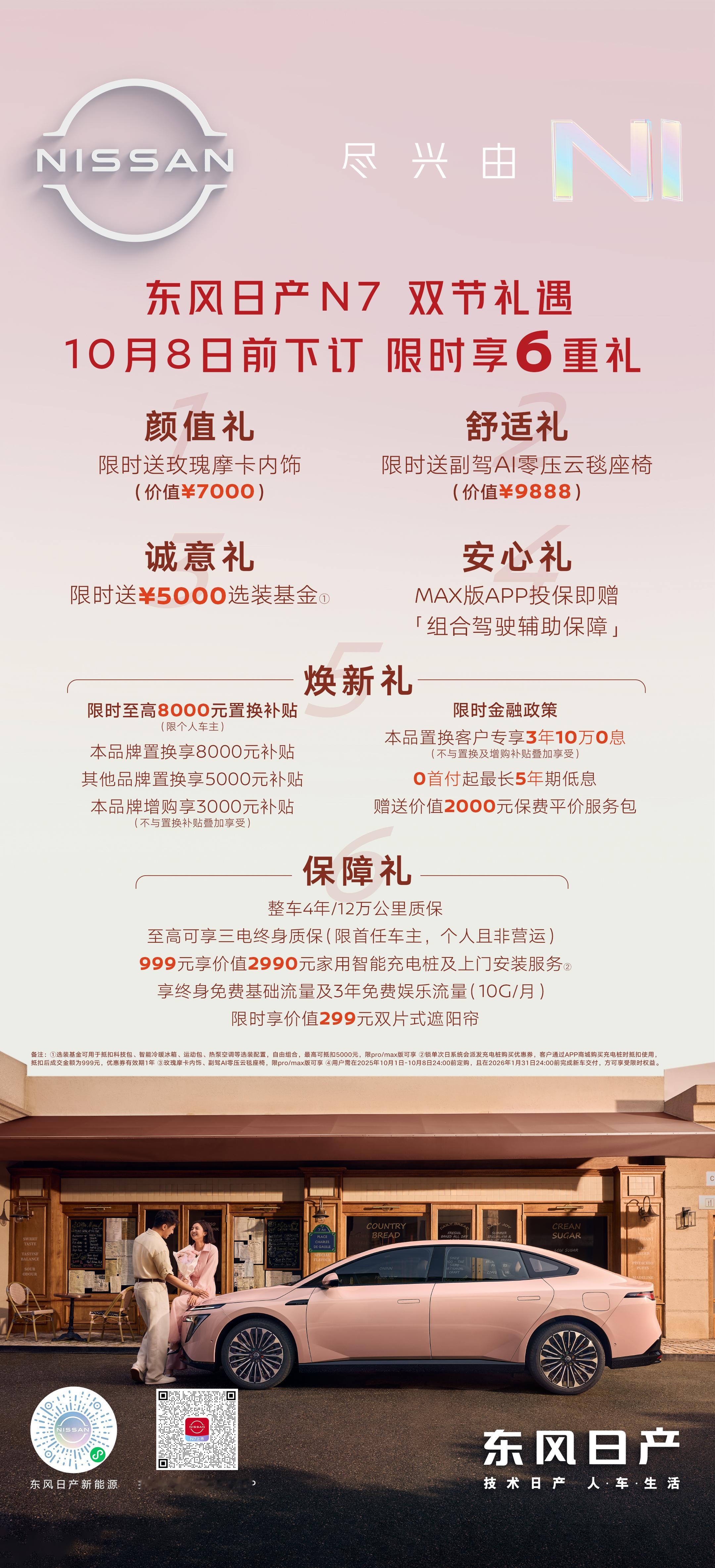 日产N7的产能和交付破万为合资车做新能源打了一个很好的样板，设计理念不仅富有美感