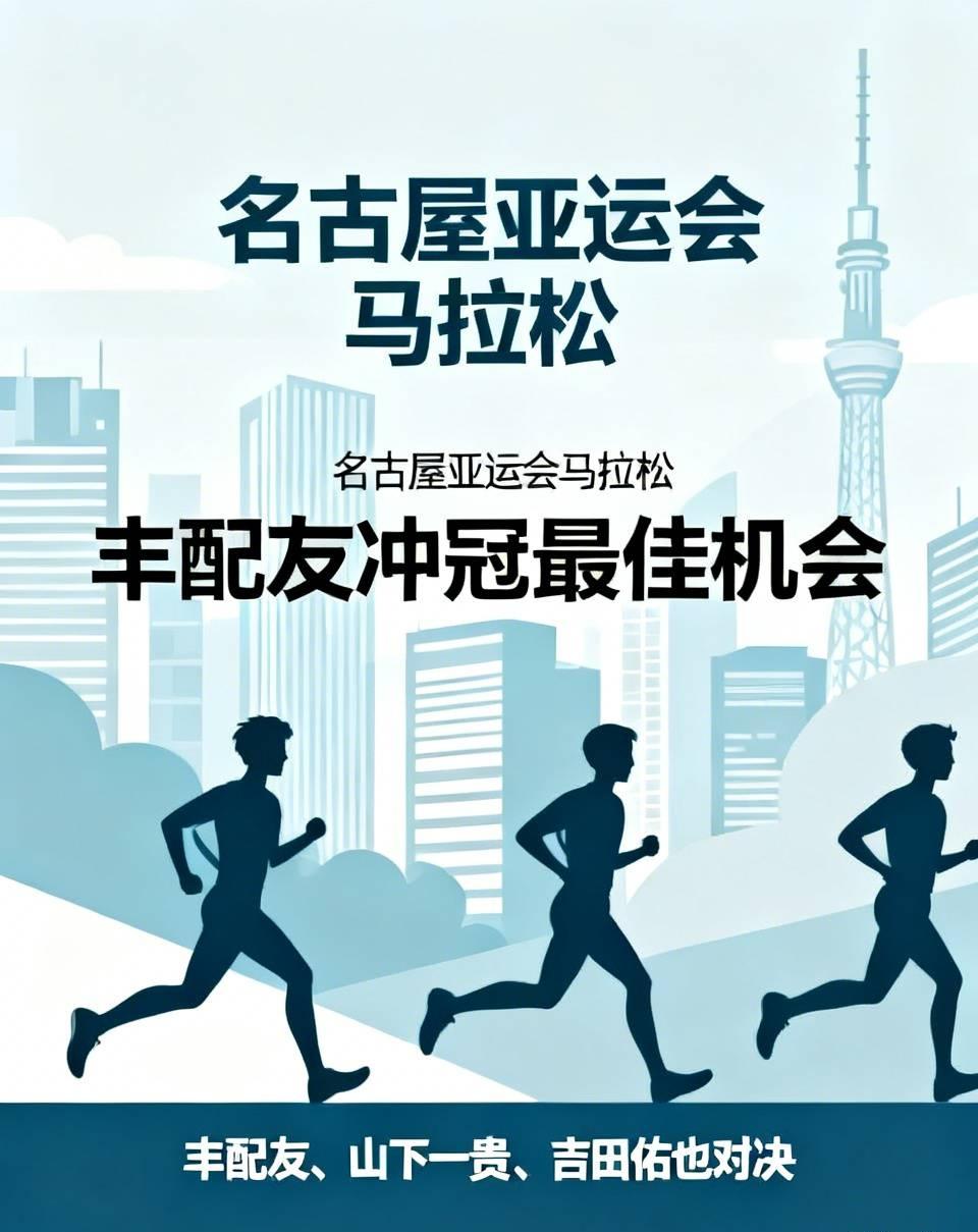 名古屋亚运会马拉松完整名单正式出炉！今年最大看点：丰配友，迎来冲冠最佳机会！
 