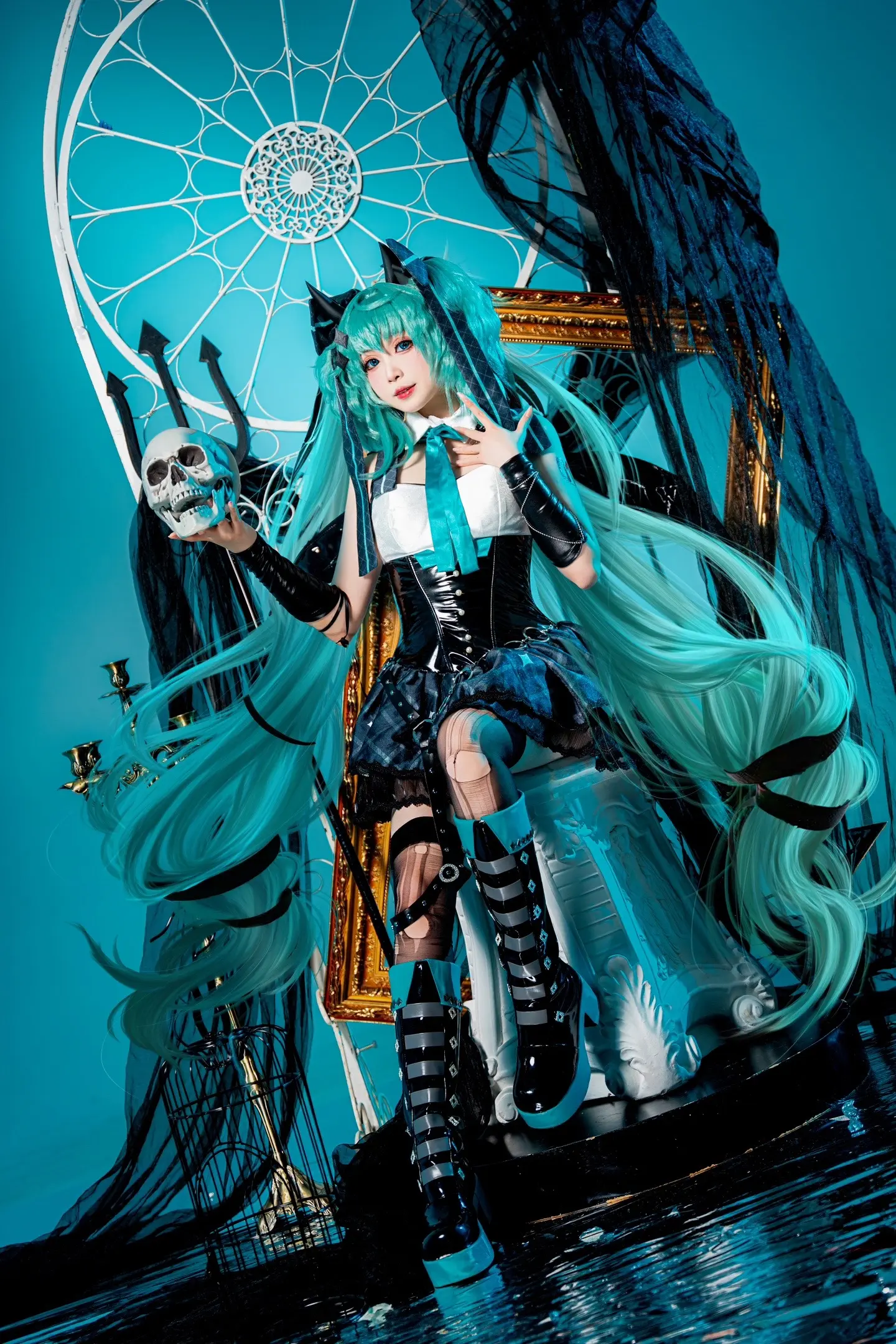 我来～抓你啦！初音未来x小浣熊                   初...