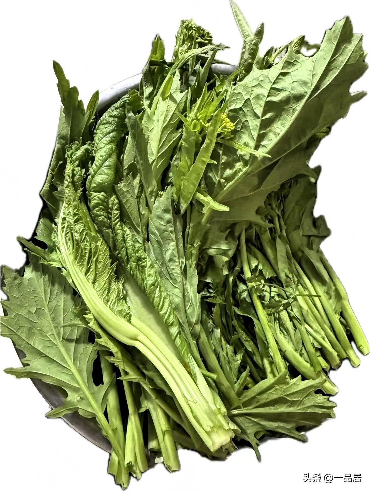 老家地里种的一种蔬菜，方言叫“青菜”。味道苦涩，但是很多老人喜欢吃。特别是过年吃