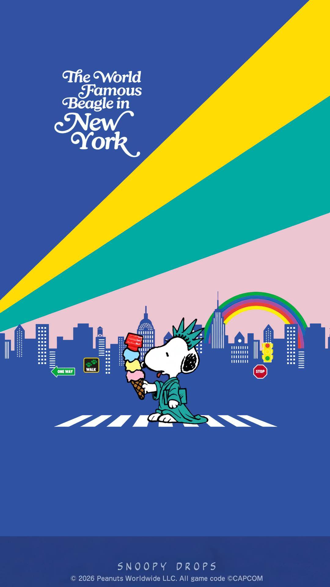 史努比壁纸2026年9月25日～10月30日，《史努比糖果阵》（Snoopy D
