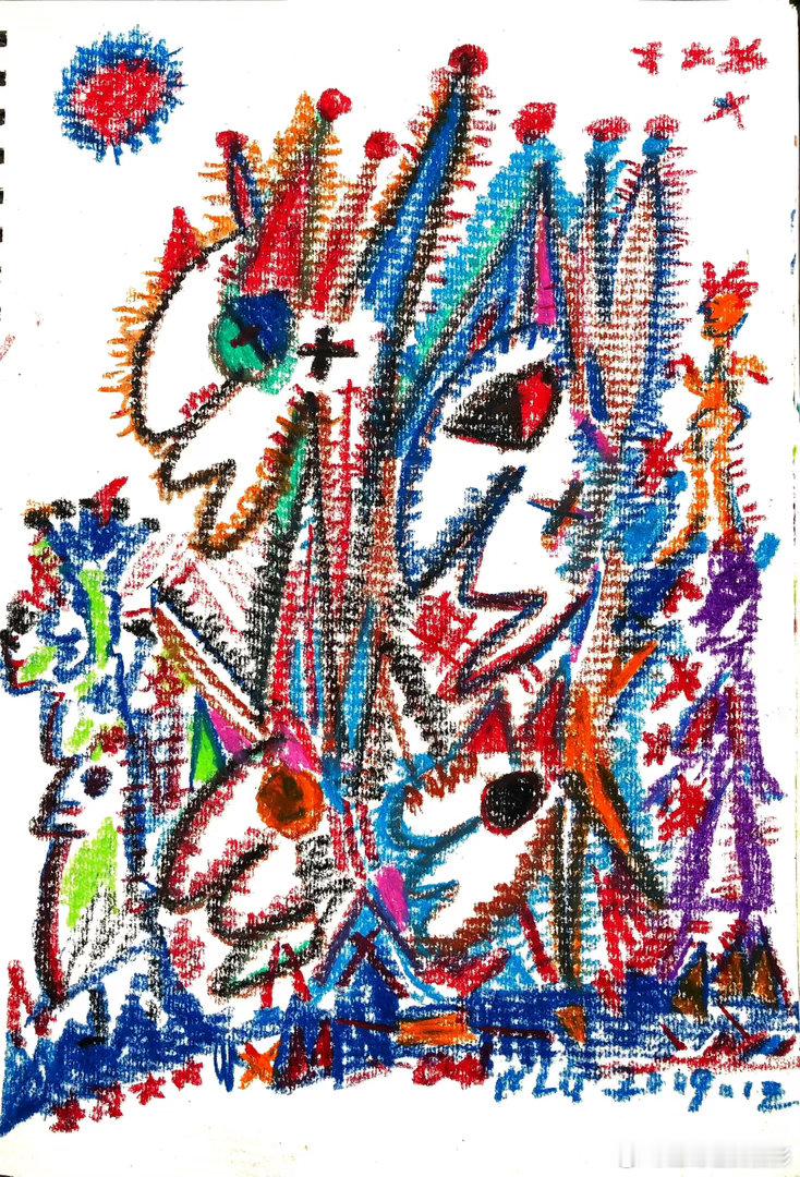 摄影人  王鹭佳的童心童画。艺术分享王鹭佳