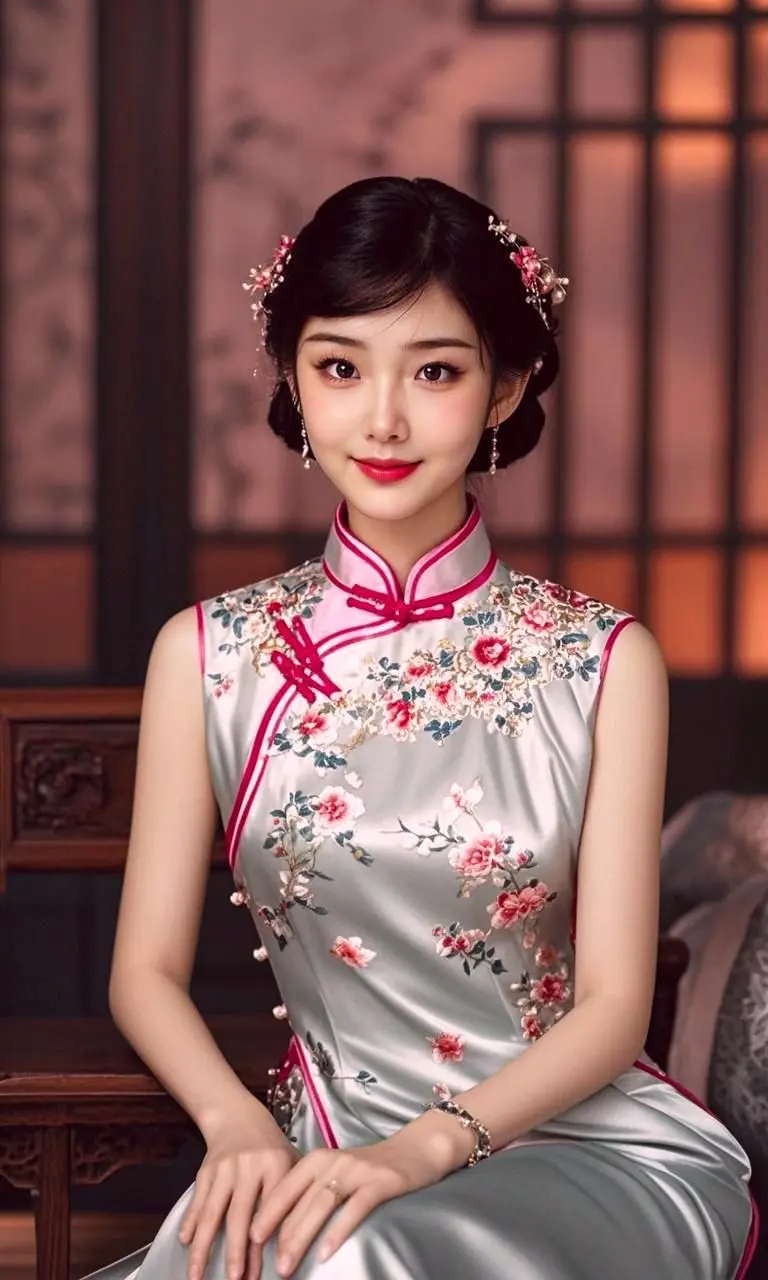 AI玫影旗袍美人