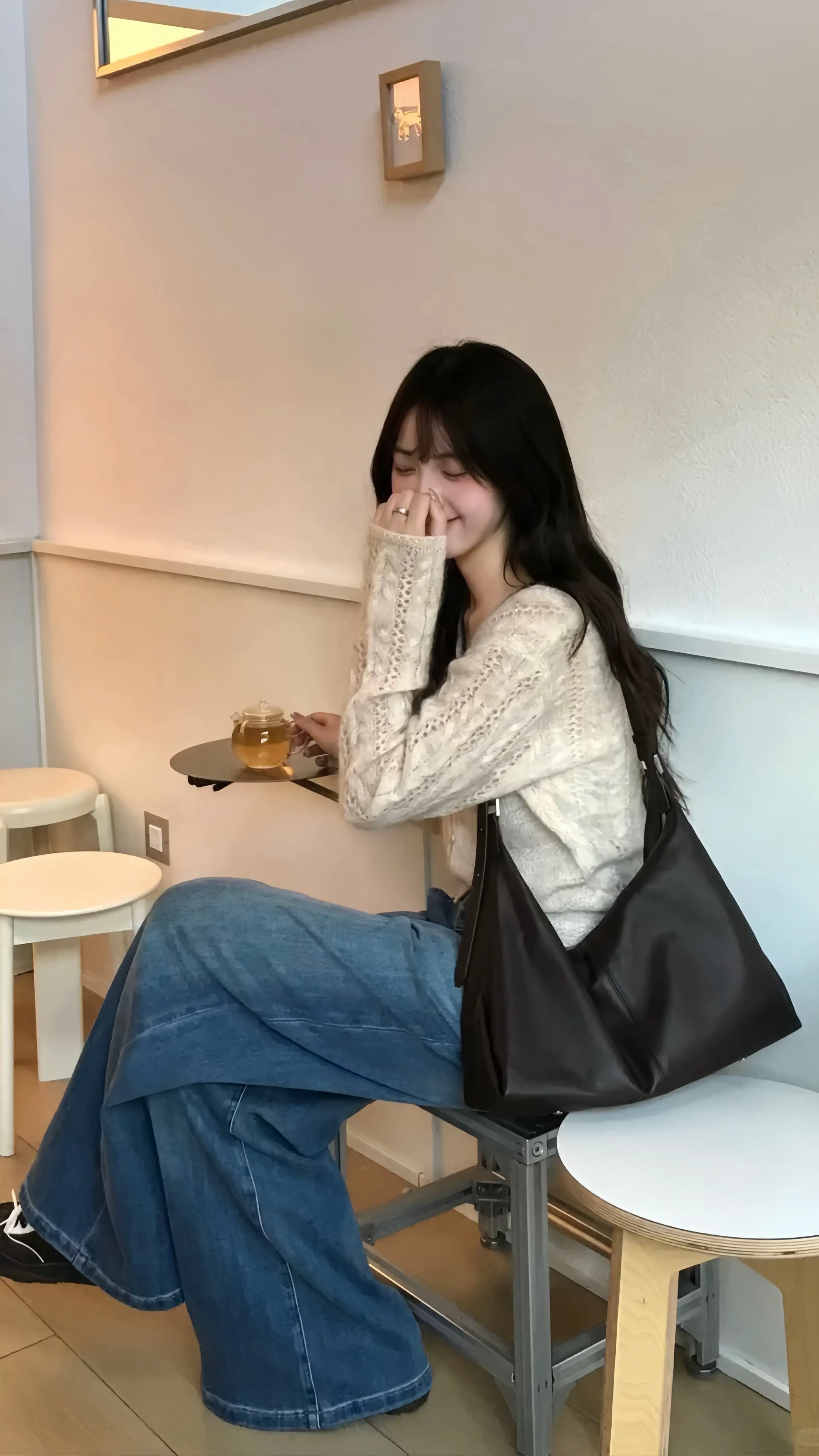 早秋高智感职场穿搭秋天变时髦就从韩系穿搭开始森系少女感穿搭被秋日氛围感...