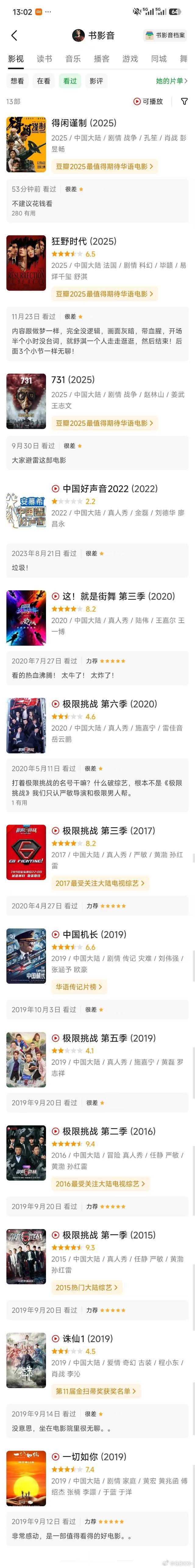 破案了，披皮黑，看起来是某个90生的粉丝批皮鸟毛打分的。 