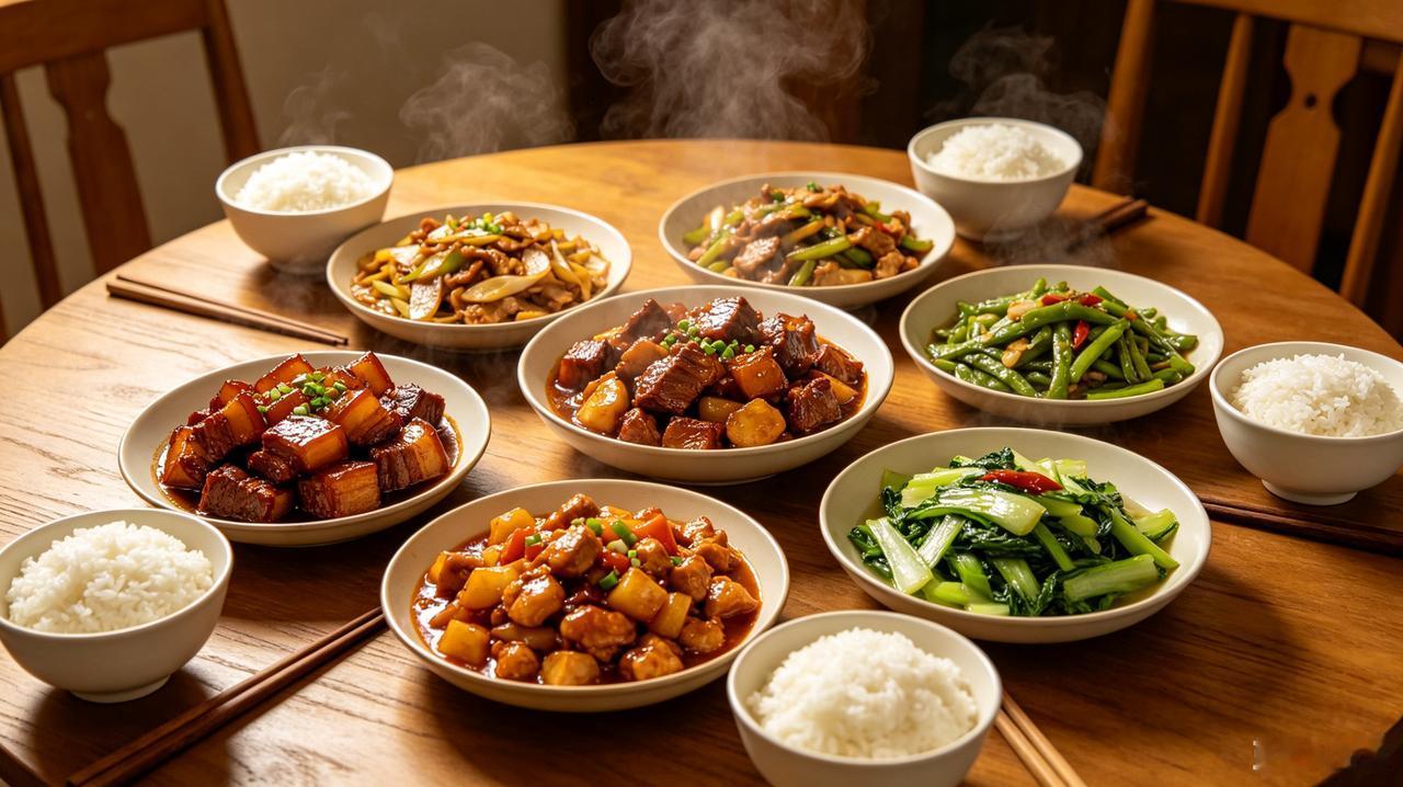 我认为中餐必须首选中餐！
八大菜系各有风味，煎炒烹炸样样出彩，烟火气满满，口味也