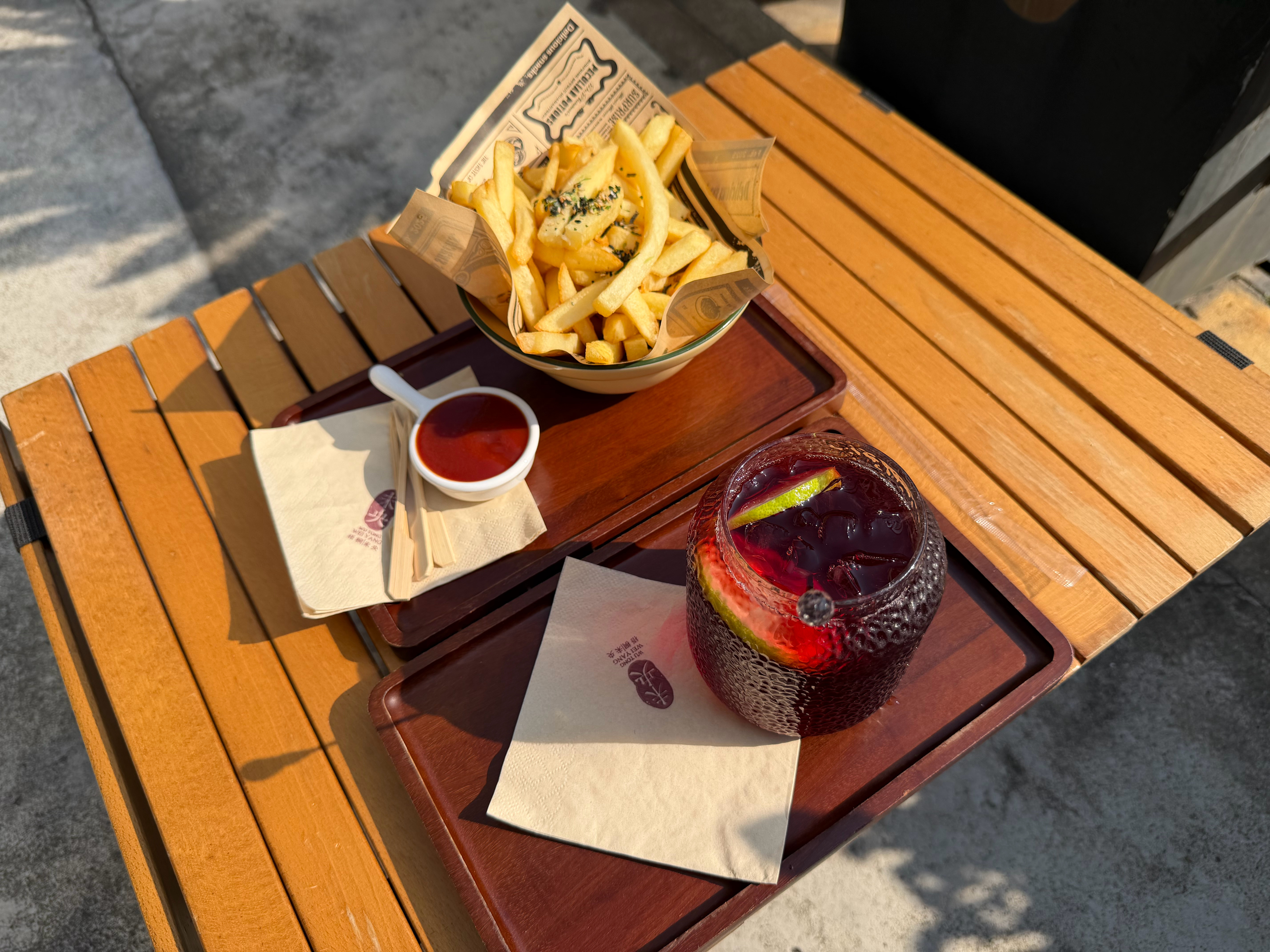 下午茶，巴适不巴适，有空来，我请