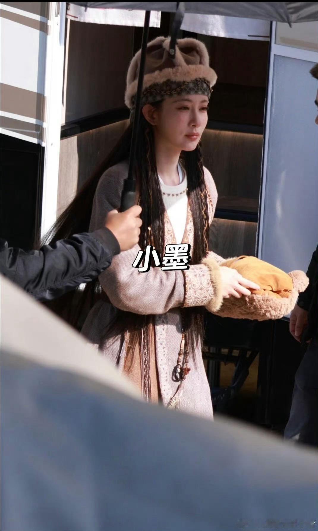 孟子义尚公主异域冻伤妆造型，好看，