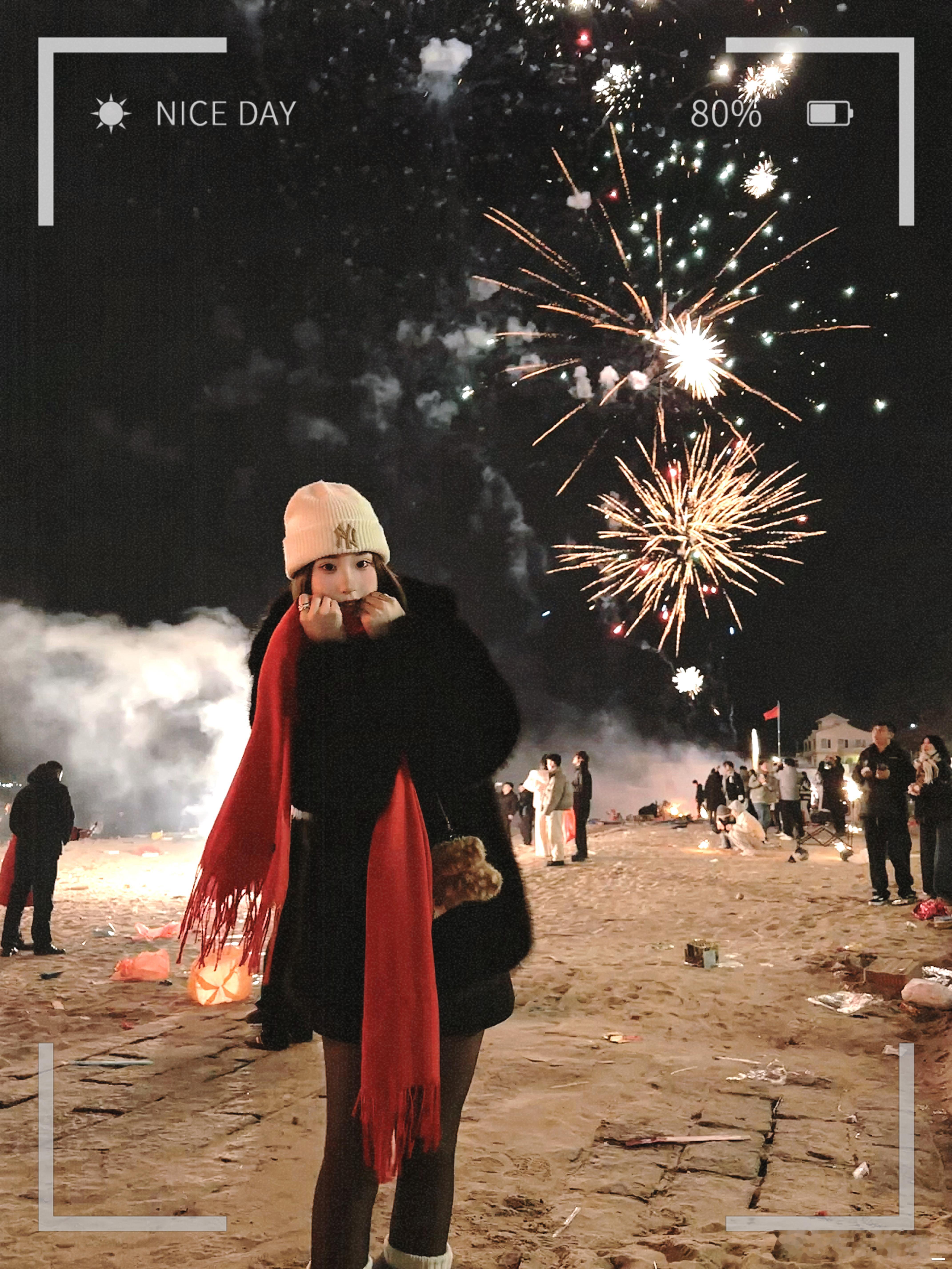 新年快乐 🎆都放烟花了吗记录新年烟花过年