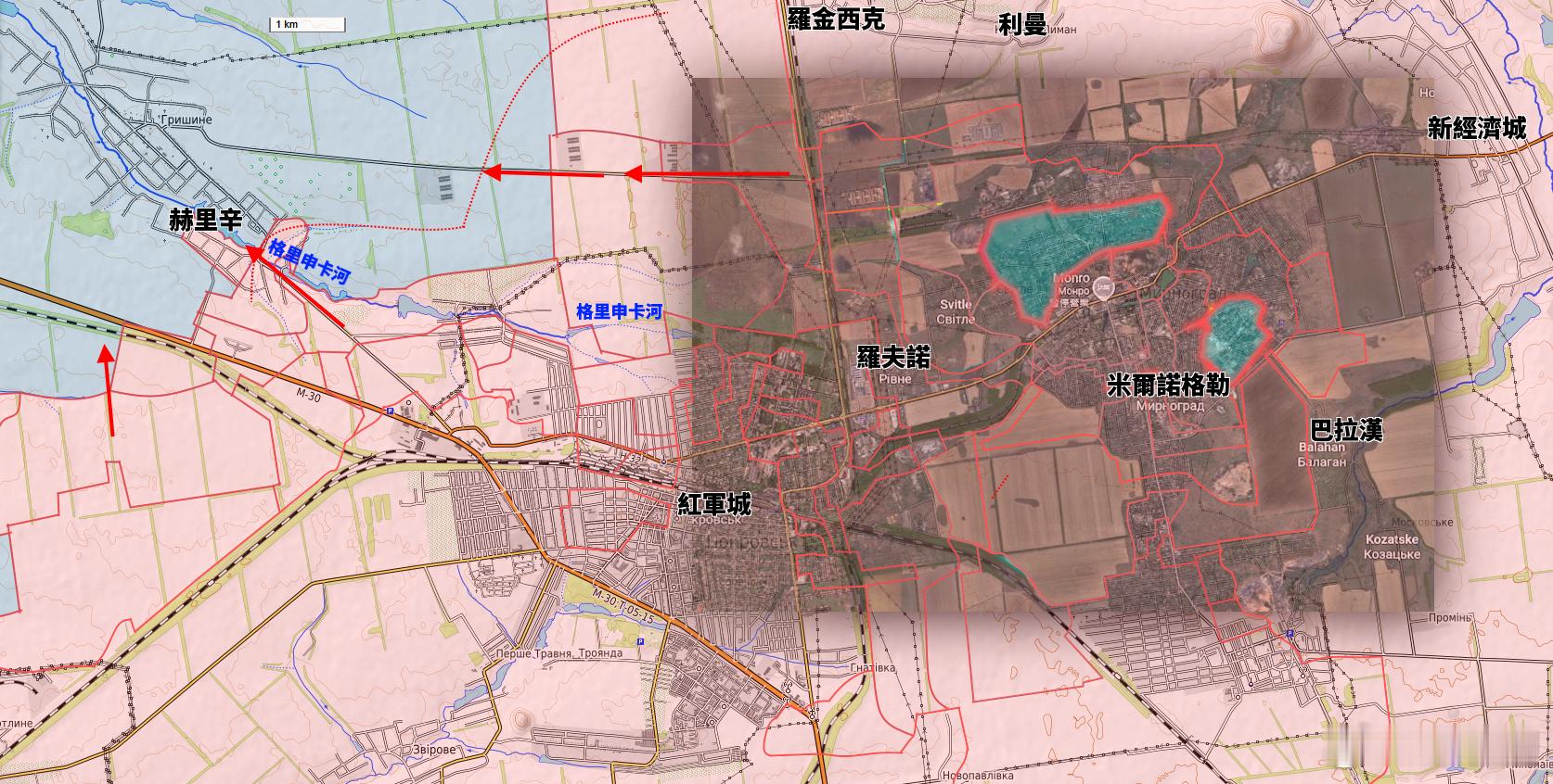 紅軍城-米爾諾格勒城區的清理到了最後階段。 