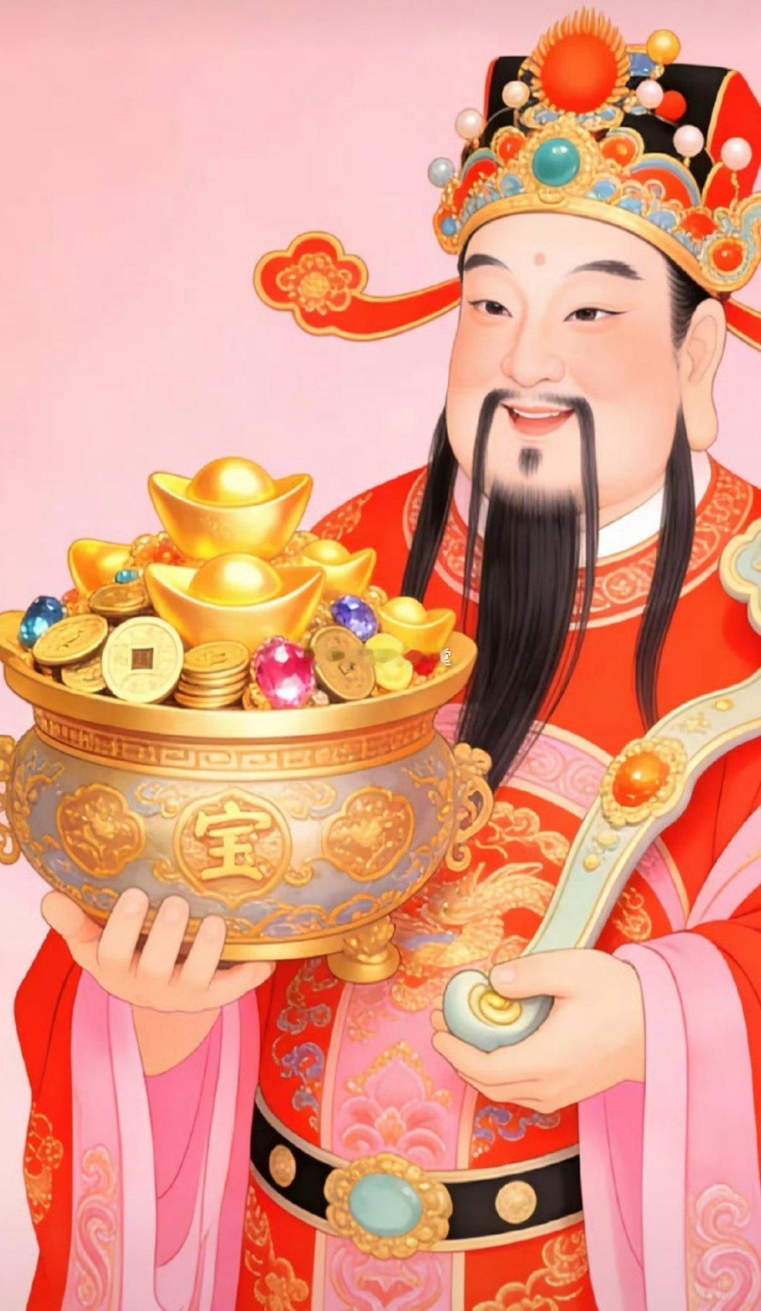 接财神，旺财十年，暴富千万 
