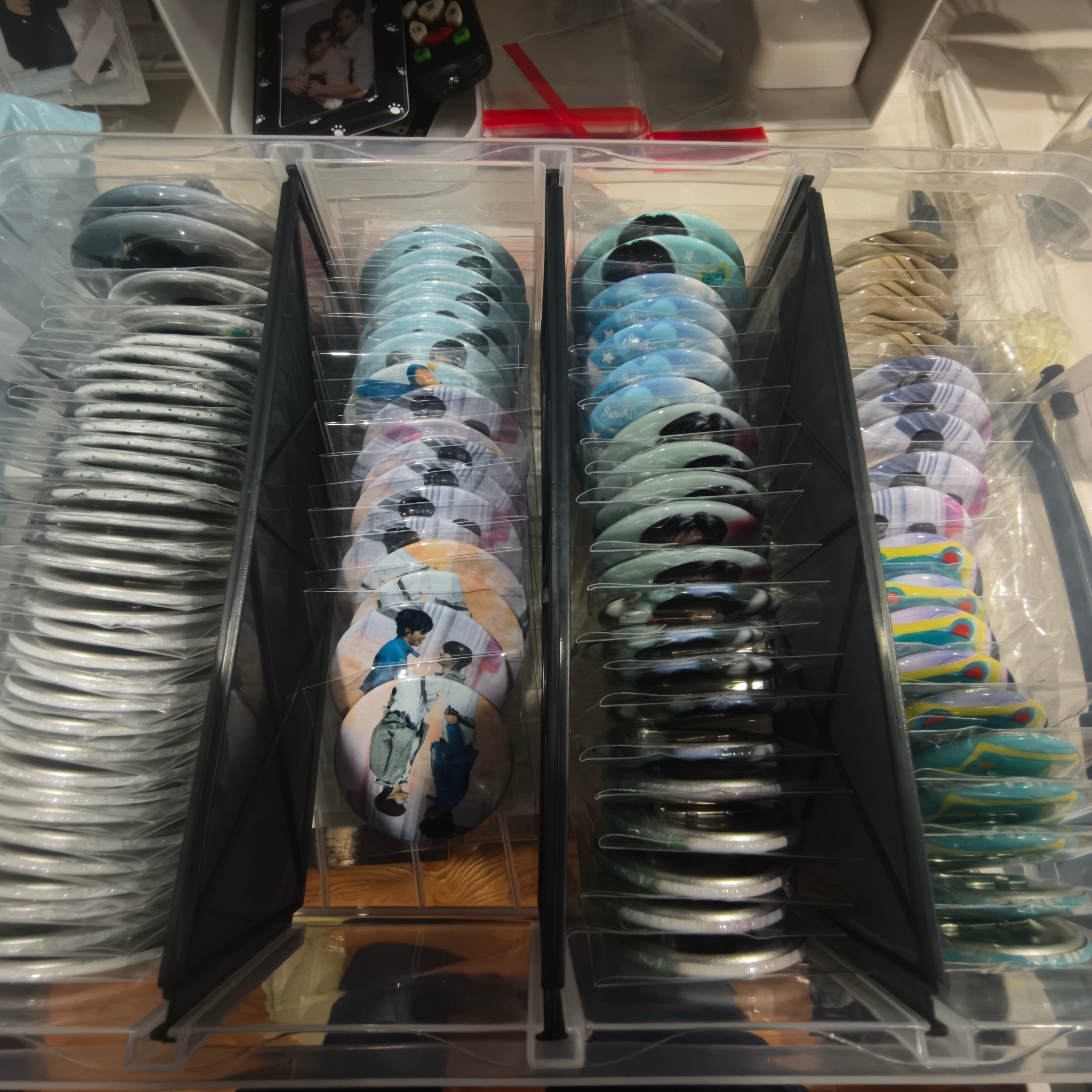右边是映糖，左边是pxx，贵的确实质量好很多 ​​​