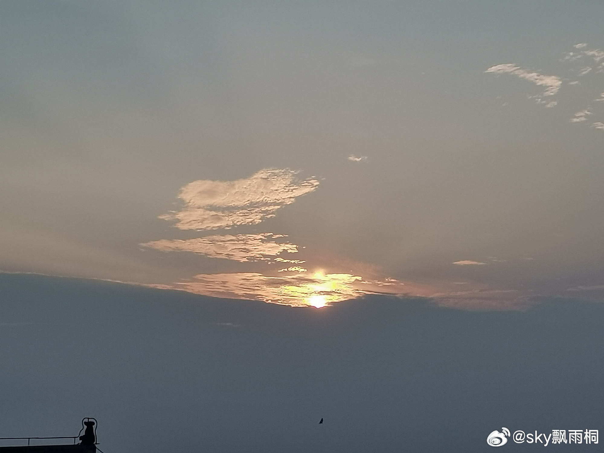 cv天空[超话] 亲爱的天空空：漫天云霞，那都是我对你的祝福所见即所得，肆意逍遥