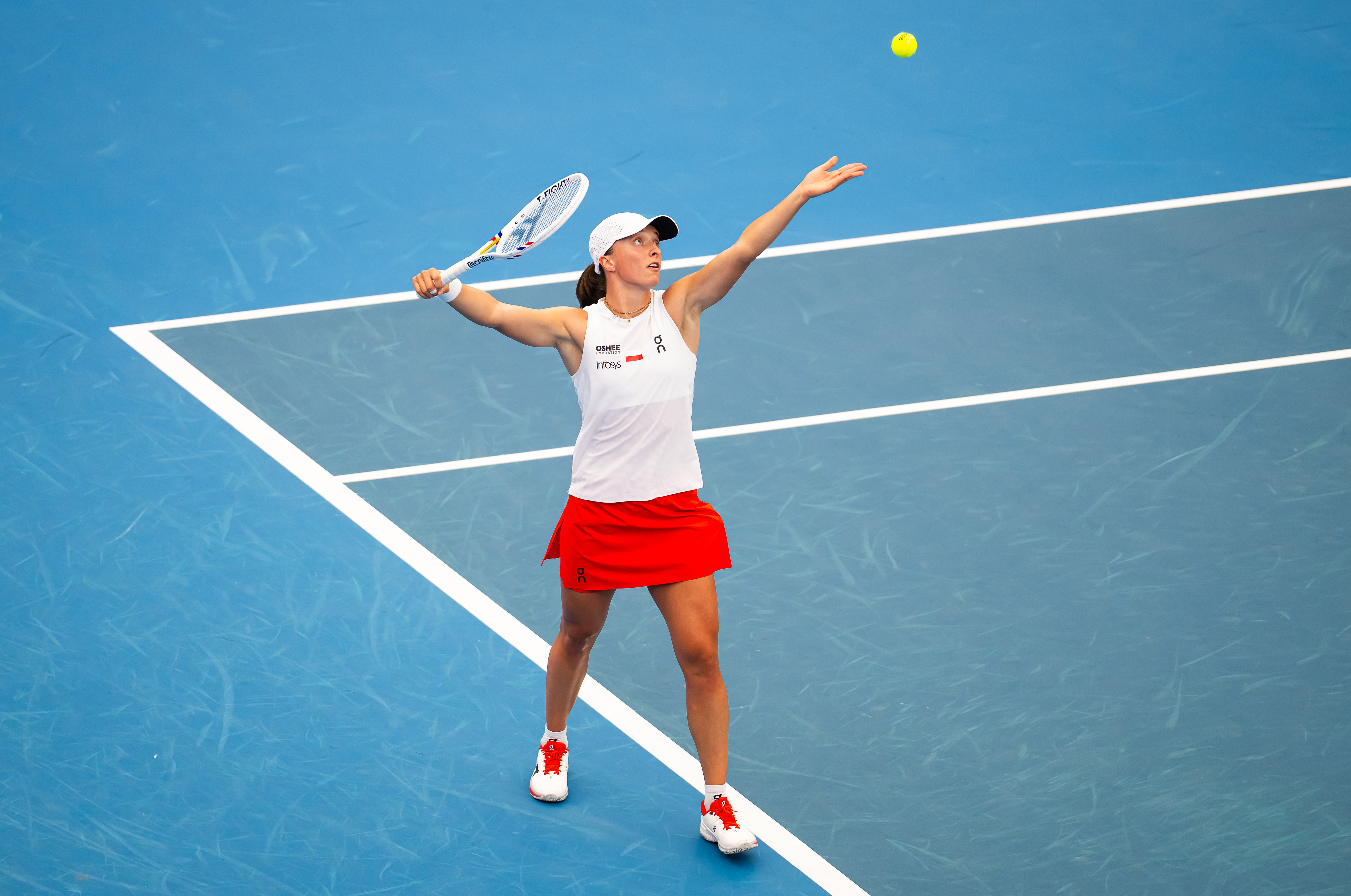 2026联合杯 悉尼赛区F组，斯瓦泰克以6-3 6-2击败拉门斯，波兰队大比分2