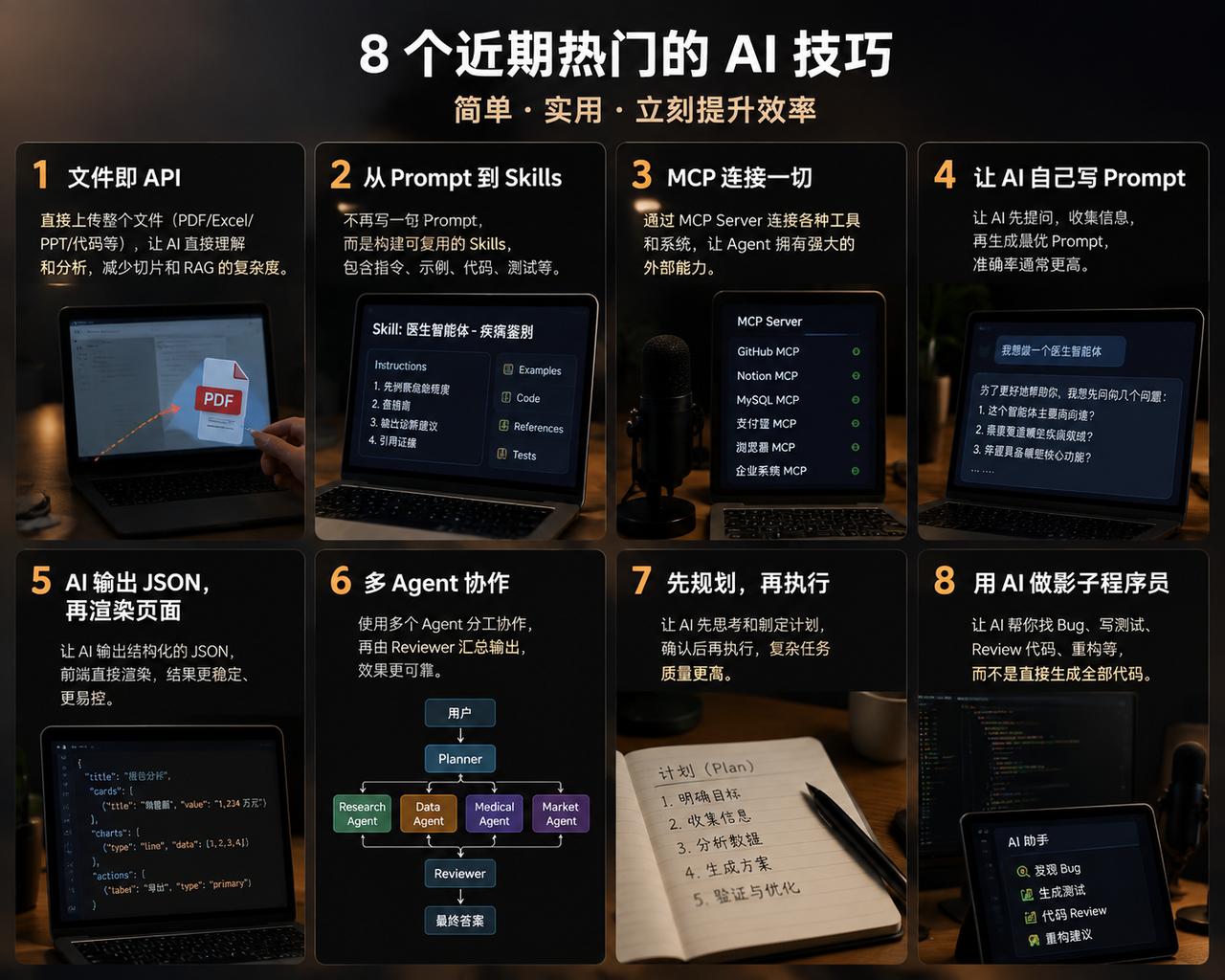 8个近期热门的AI技巧