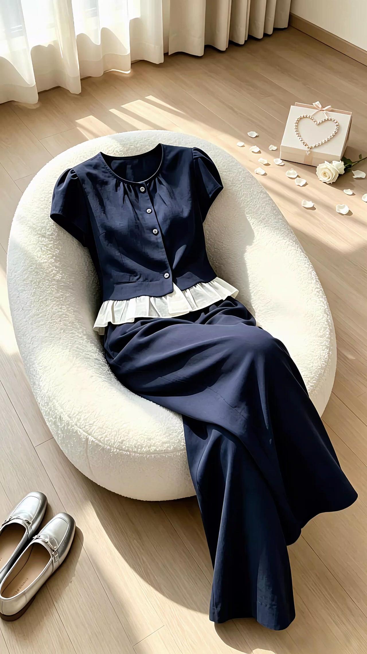 显瘦穿搭灵感 挑战夏日穿搭一周不重样 韩系通勤ootd 日常穿搭分享 女生万能穿
