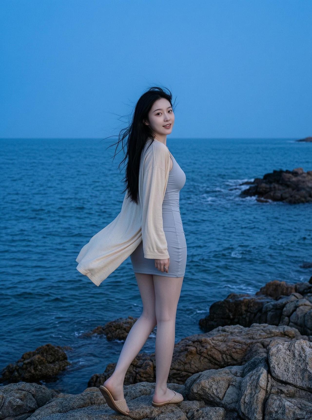 落日与晚风，温柔又从容。