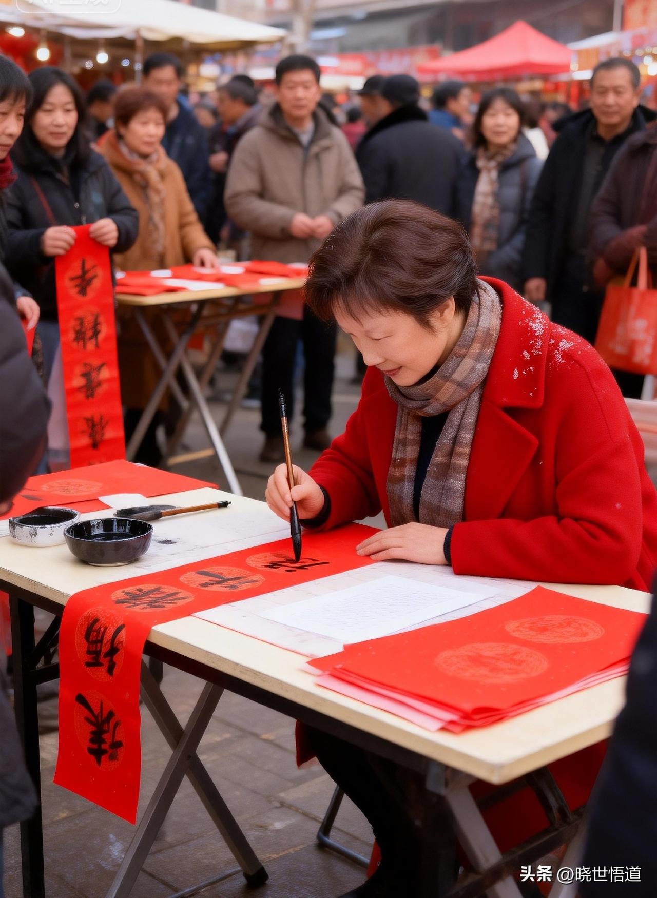 当年的春联是文化、是烟火味儿，如今春联旧味难寻啊
 
从前每逢年关，贴好自家对联