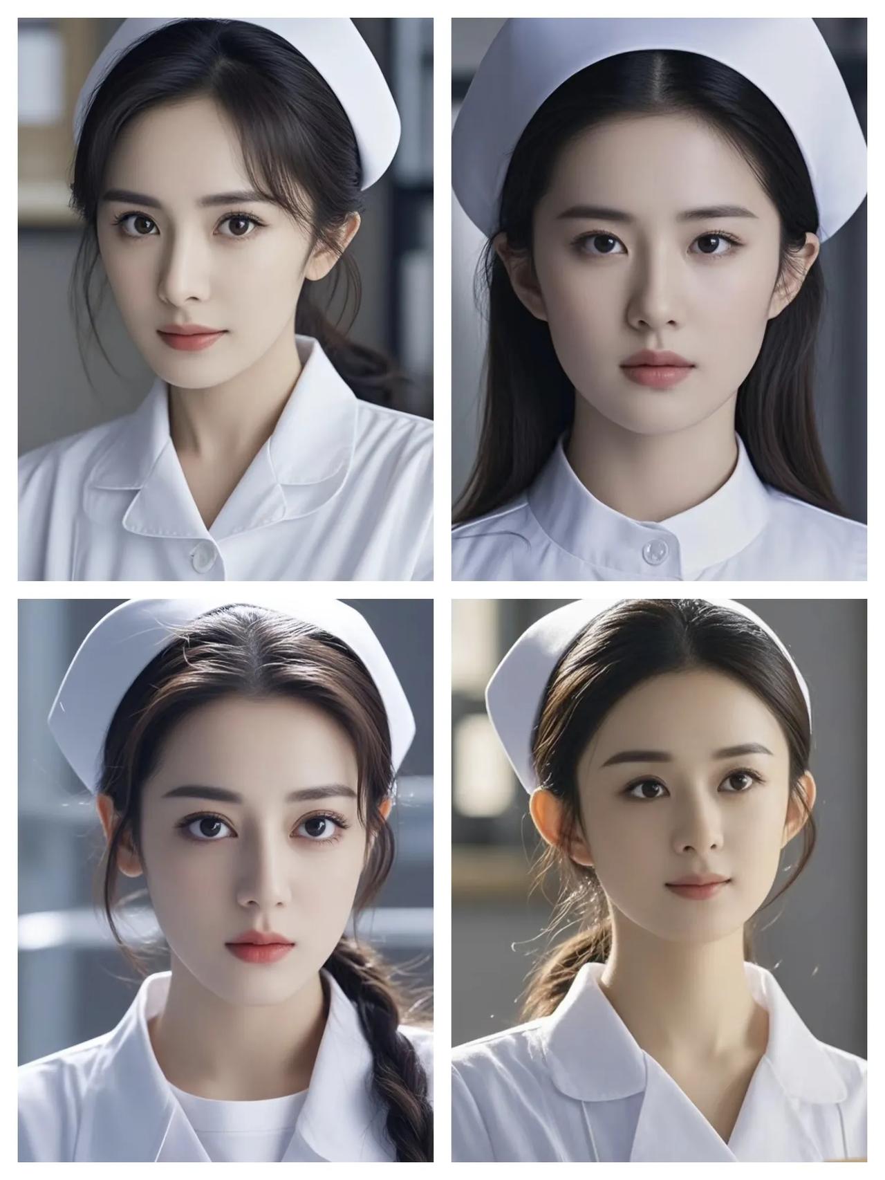 假如你去打疫苗，护士是她们，你会选择去哪个人的队伍？

1.杨幂：古灵精怪的狐狸
