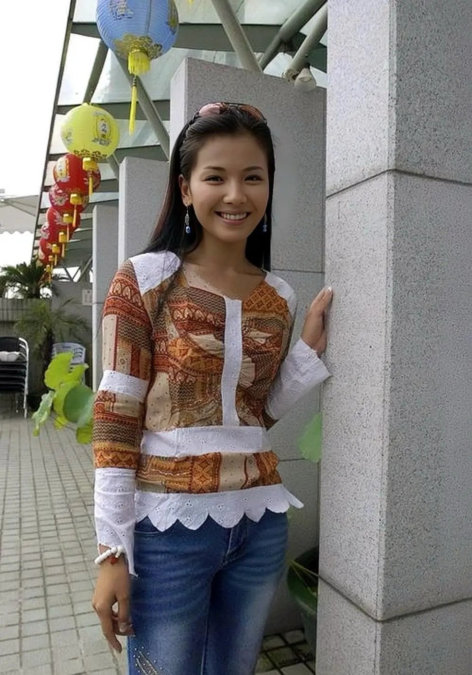 刘涛早期照片，那时候内娱还有黄种人 