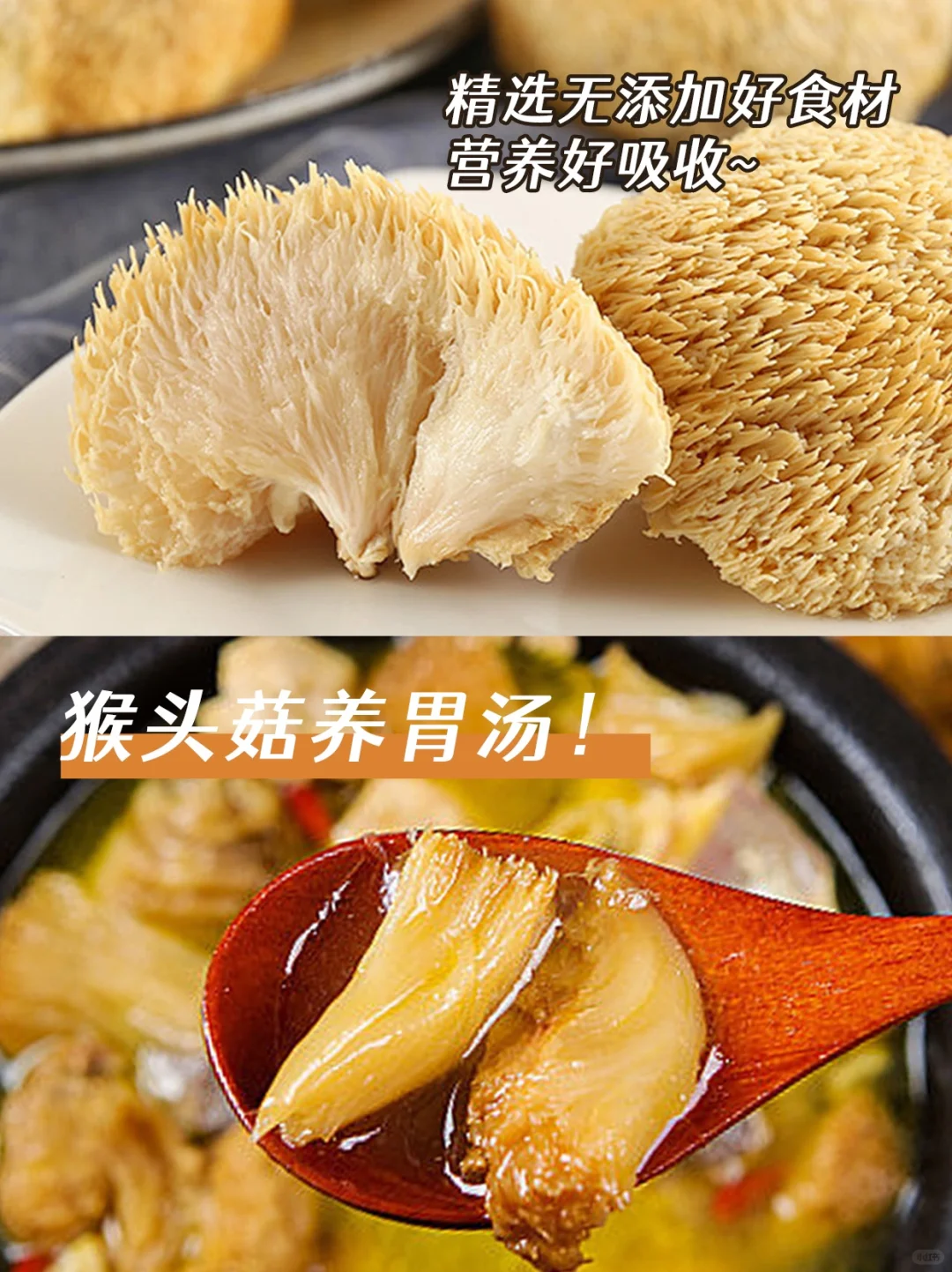 🔥胃不好就喝它❗️猴头菇养胃汤🥣