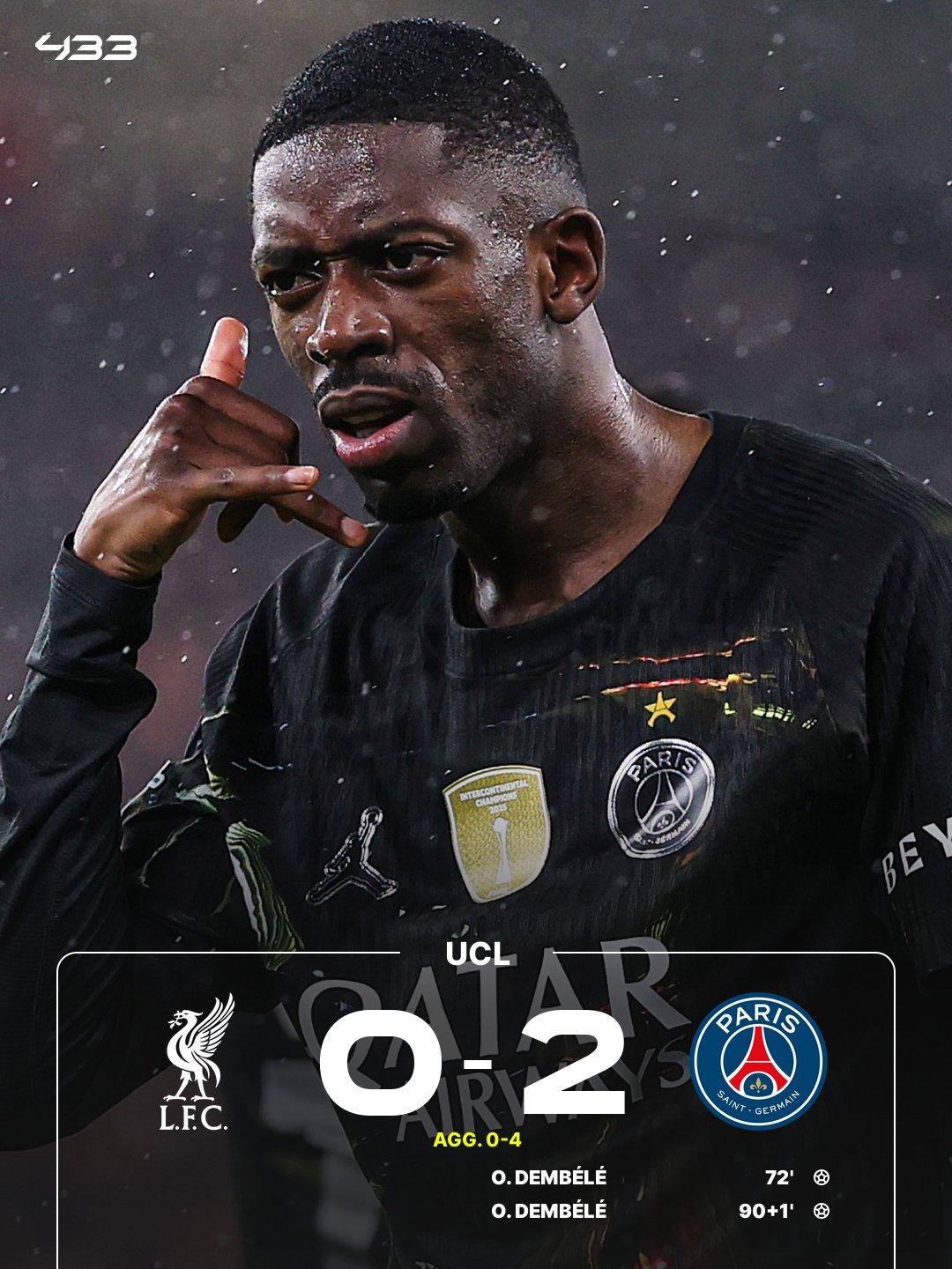 你不得不佩服球星的价值，登贝莱一剑封喉！不愧是金球奖得主，红军阵中根本就没有这个