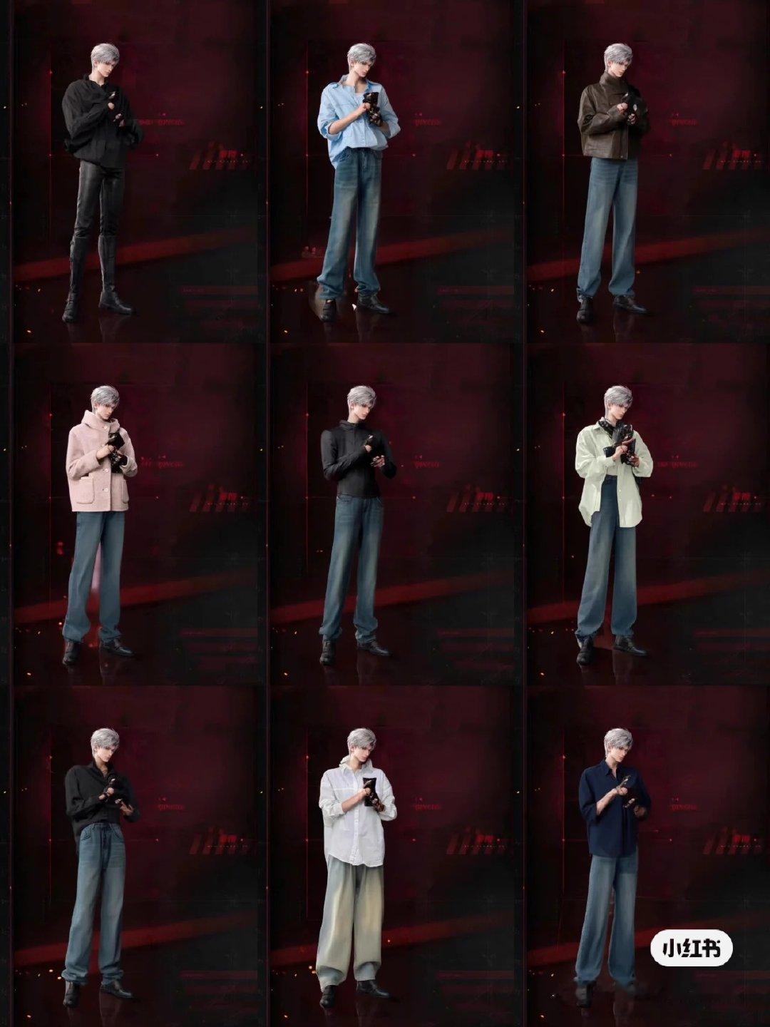 彻，给你买了几件新衣服，你会喜欢的吧（ooc致歉）#恋与深空# #夏日畅想季# 