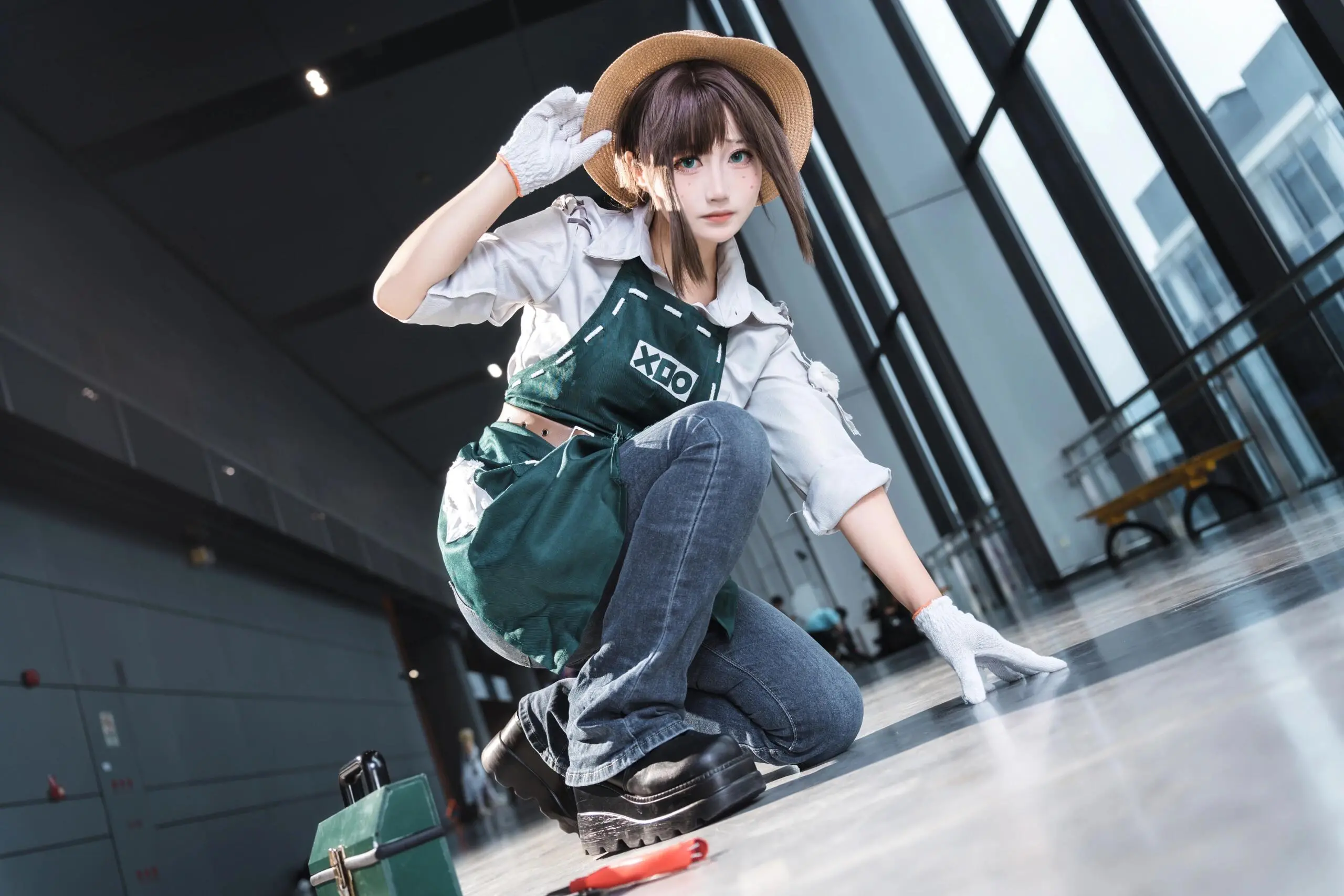 漫展养眼造型大赏  第五人格cos 园丁艾玛 艾玛伍兹cos cosplay