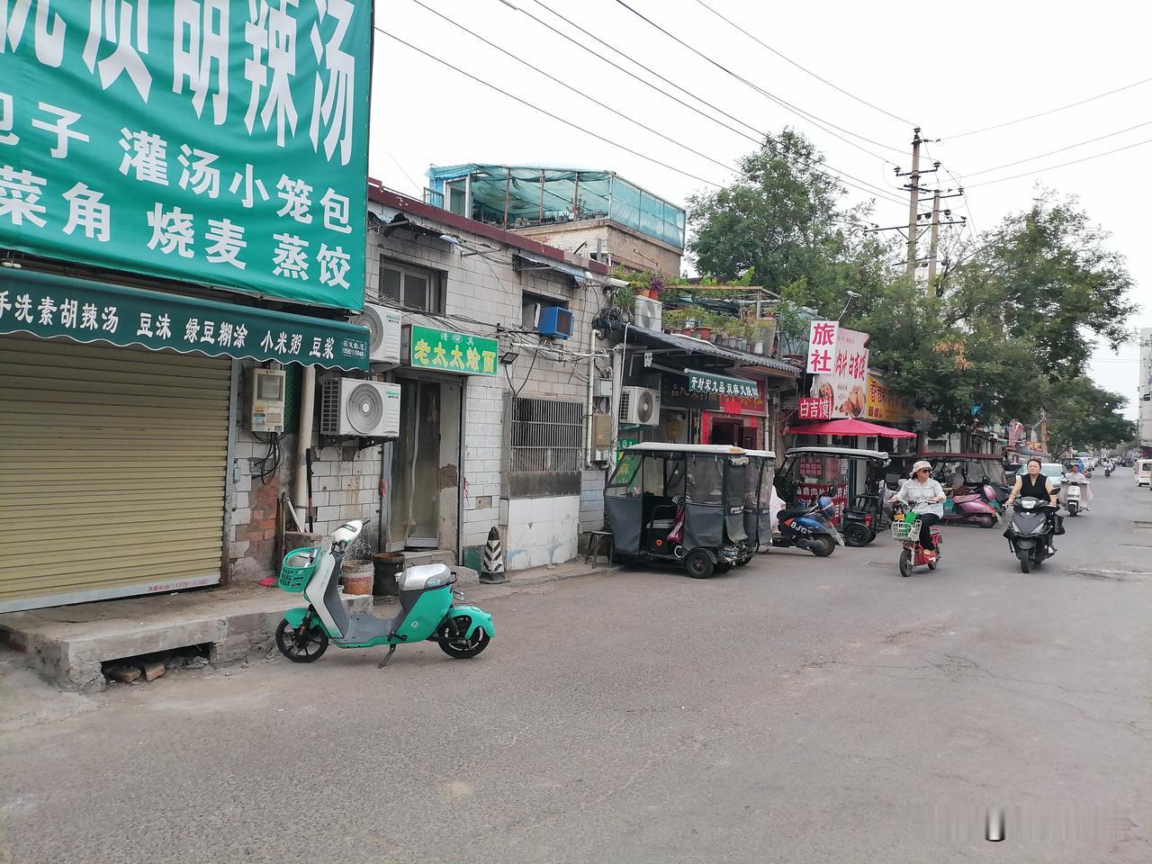 开封市河道街内一个胡同修路直接通过县街学校