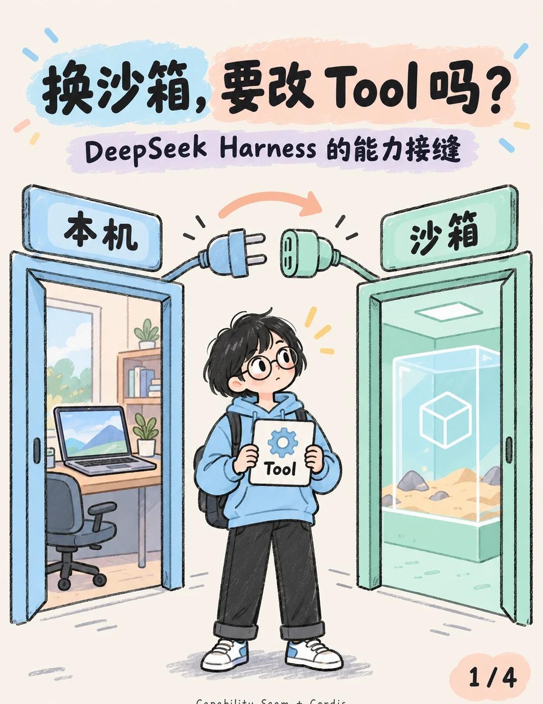 Deepseek Harness分享（二）
Agent换沙箱，为啥不用改Tool