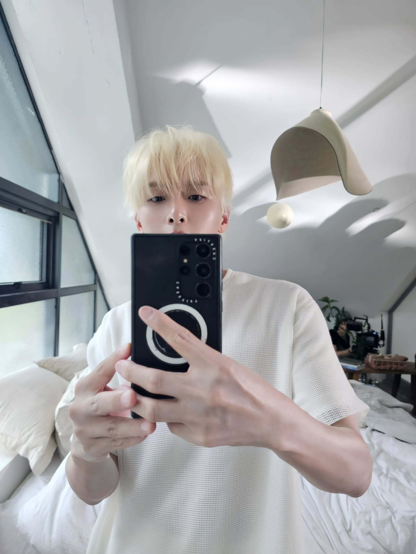 “CB百蓝_。260722金厉旭 IG更新：🔮 