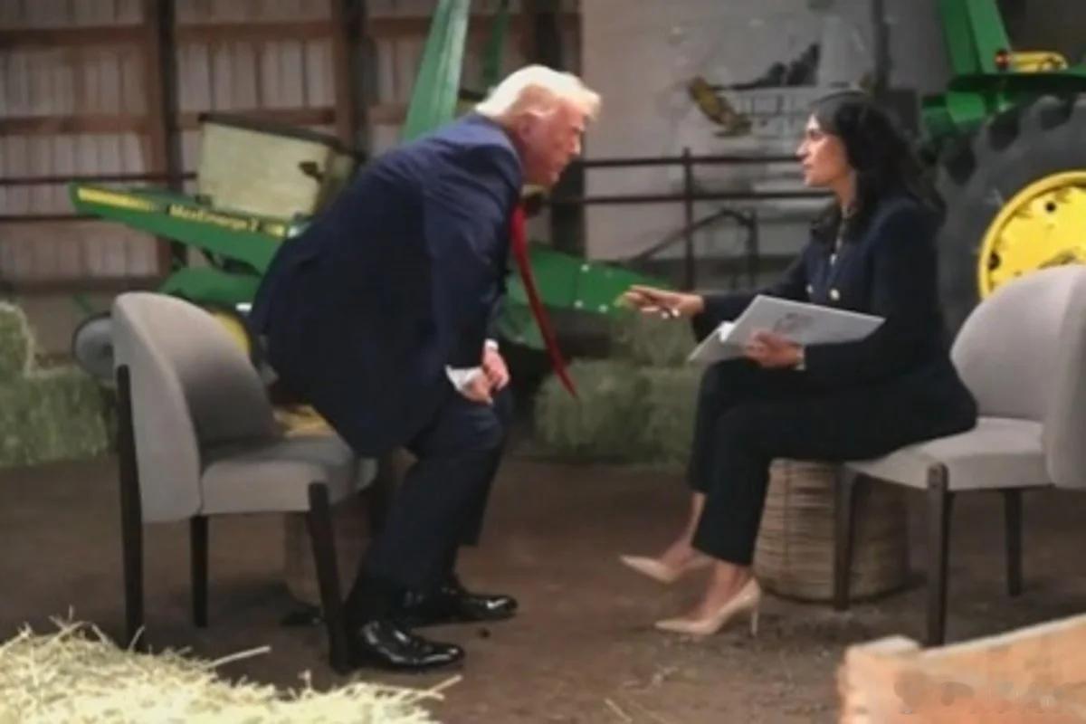 【特朗普因与NBC就“舞弊”选举问题发生争执而结束采访】（政治报）在与 NBC 