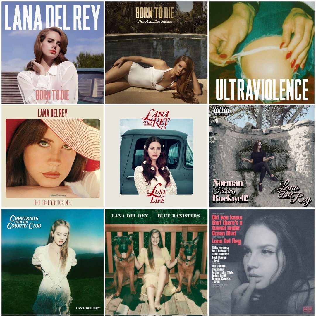 本期主题：Lana Del Rey - 独家异版封面 