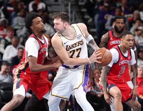 湖人队将要对阵雄鹿队的得分王、篮板王、助攻王，东契奇和里夫斯怎么应对？

北京时