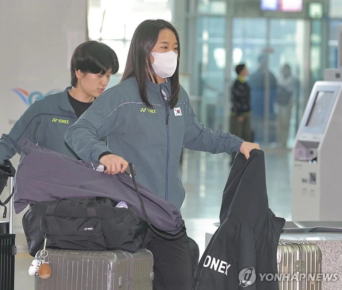 韩国🇰🇷羽协于今日✈️前往丹麦参加2026年汤尤杯