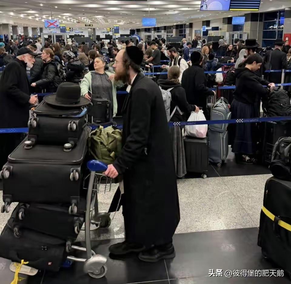 犹太人正以前所未有的数量逃离以色列。
​本-古里安机场正在崩溃。他们都正在返回欧